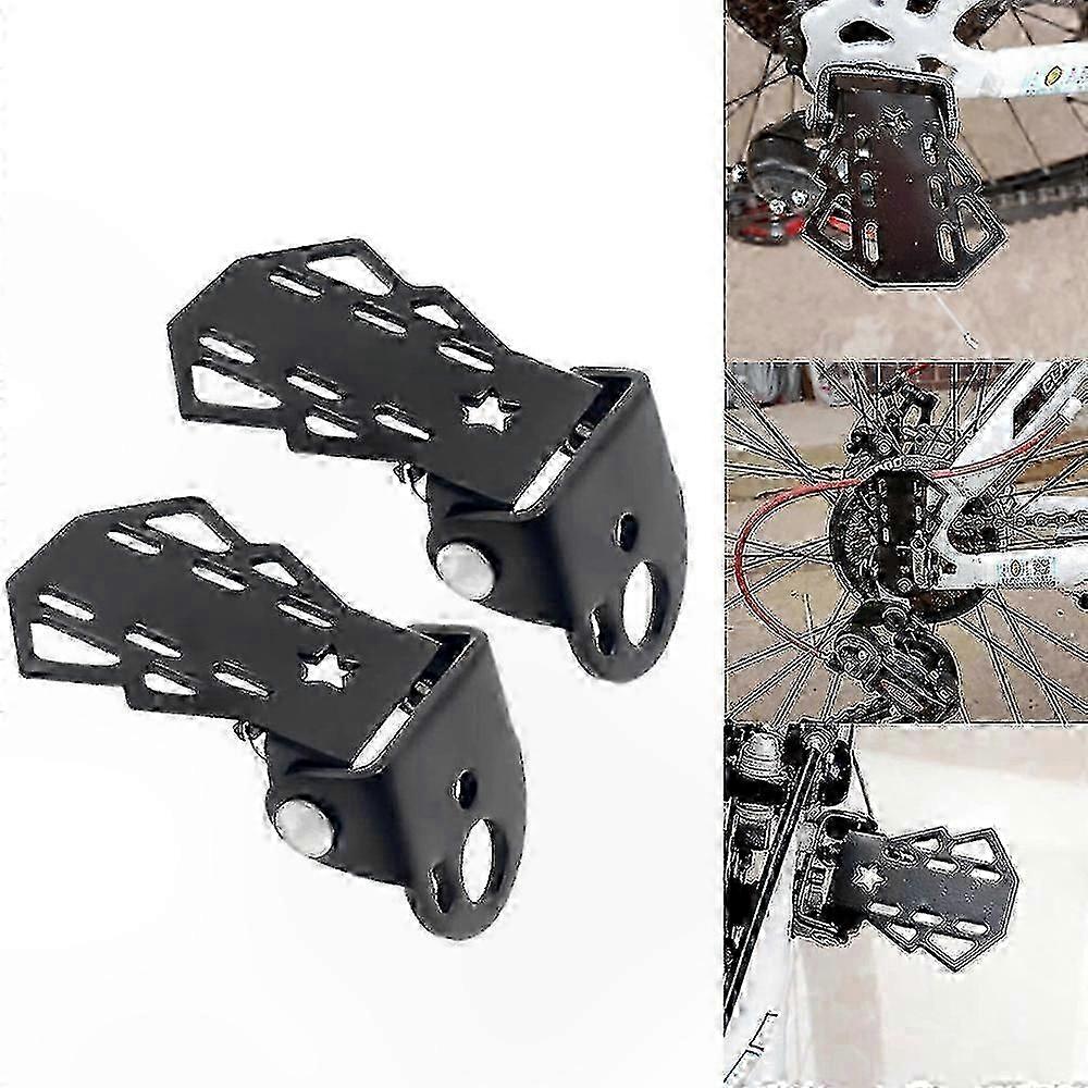 2-Pack Folding Bicycle Pedals with Anti-Slip Surface for Enhanced Safety and Comfort