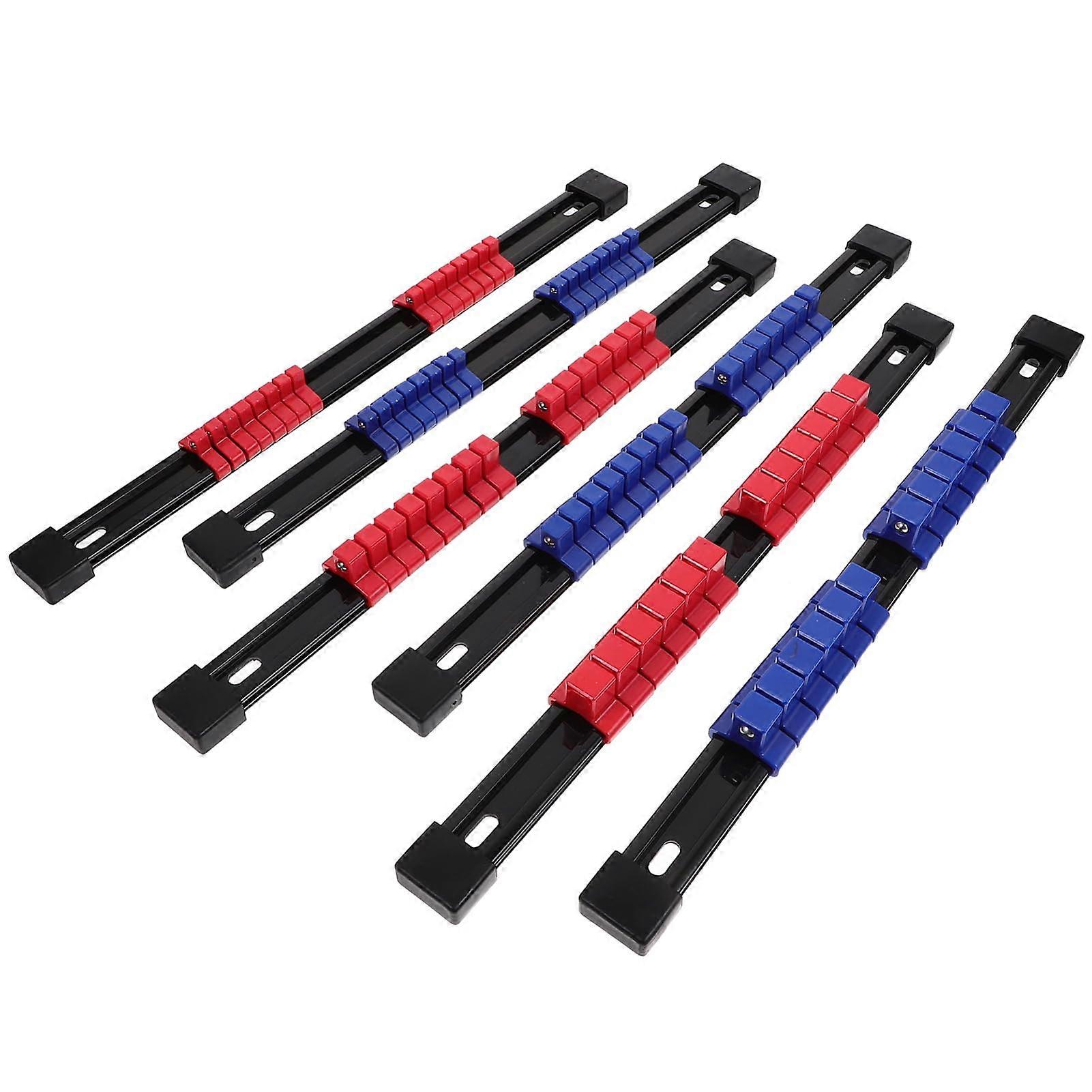 6-Piece Tool Base Organiser, Sturdy Garage Tool Storage Frame For Sockets And Wrenches, Portable Organiser