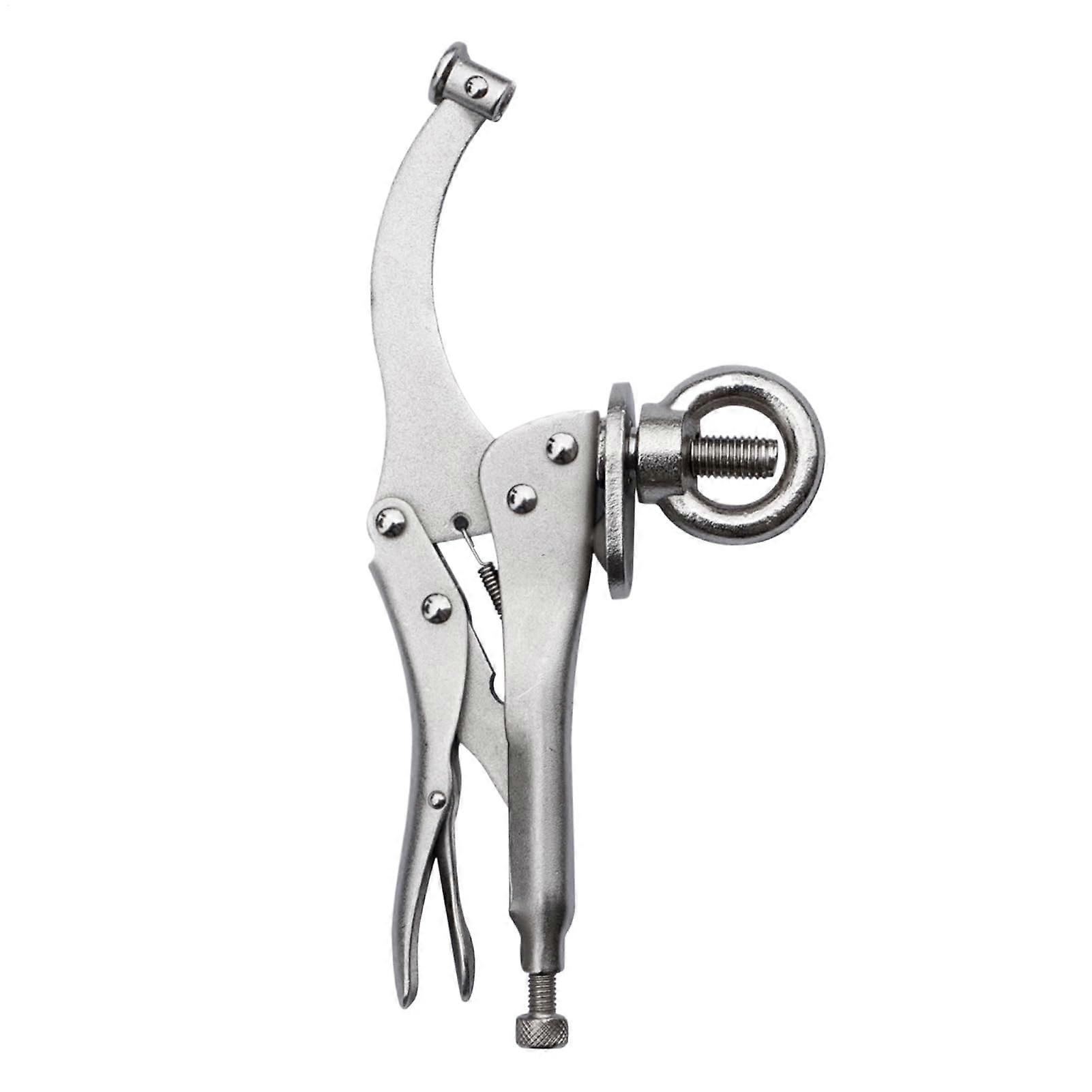 23cm Rotary Drill Vice for Welding Table with Columns Fixing - Quick Release Adjustable Tightening Clamp Accessories