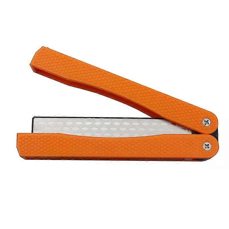 Outdoor Double-sided Sharpener Kitchen Whetstone Outdoor Knife Sharpener Folding Sharp Cutting Camping Hiking Tools Organization