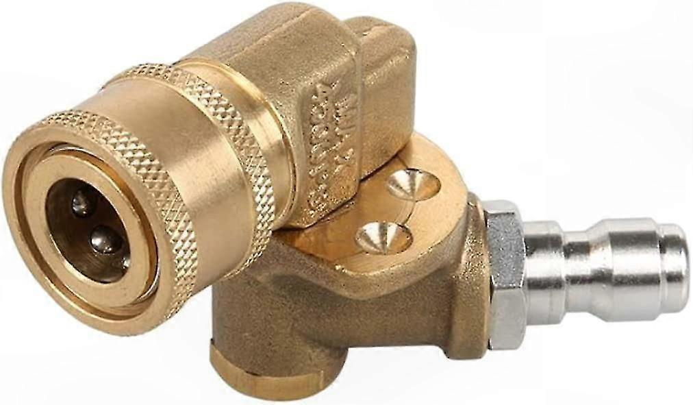 90 Degree Quick Connect Swivel Coupler for Home Tools
