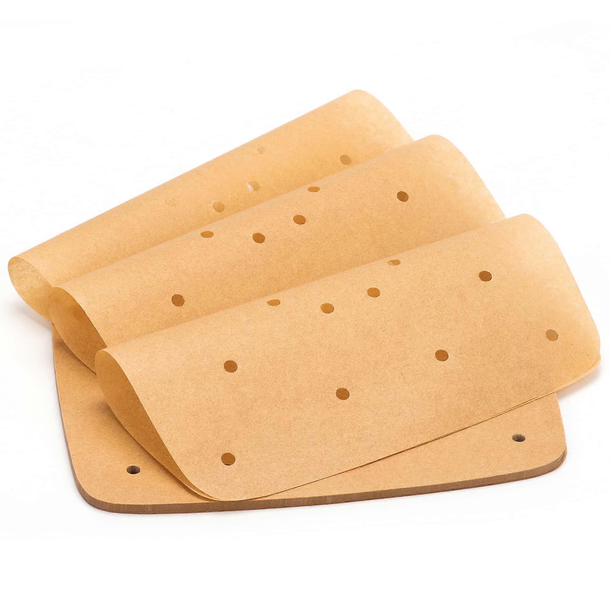 100 pieces of 8.5" square perforated paper