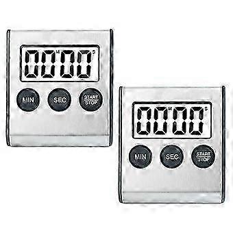 2pcs Kitchen Timer Digital Timer Kitchen Timer Stopwatch Digital Timer with Magnet Egg Timer Digita