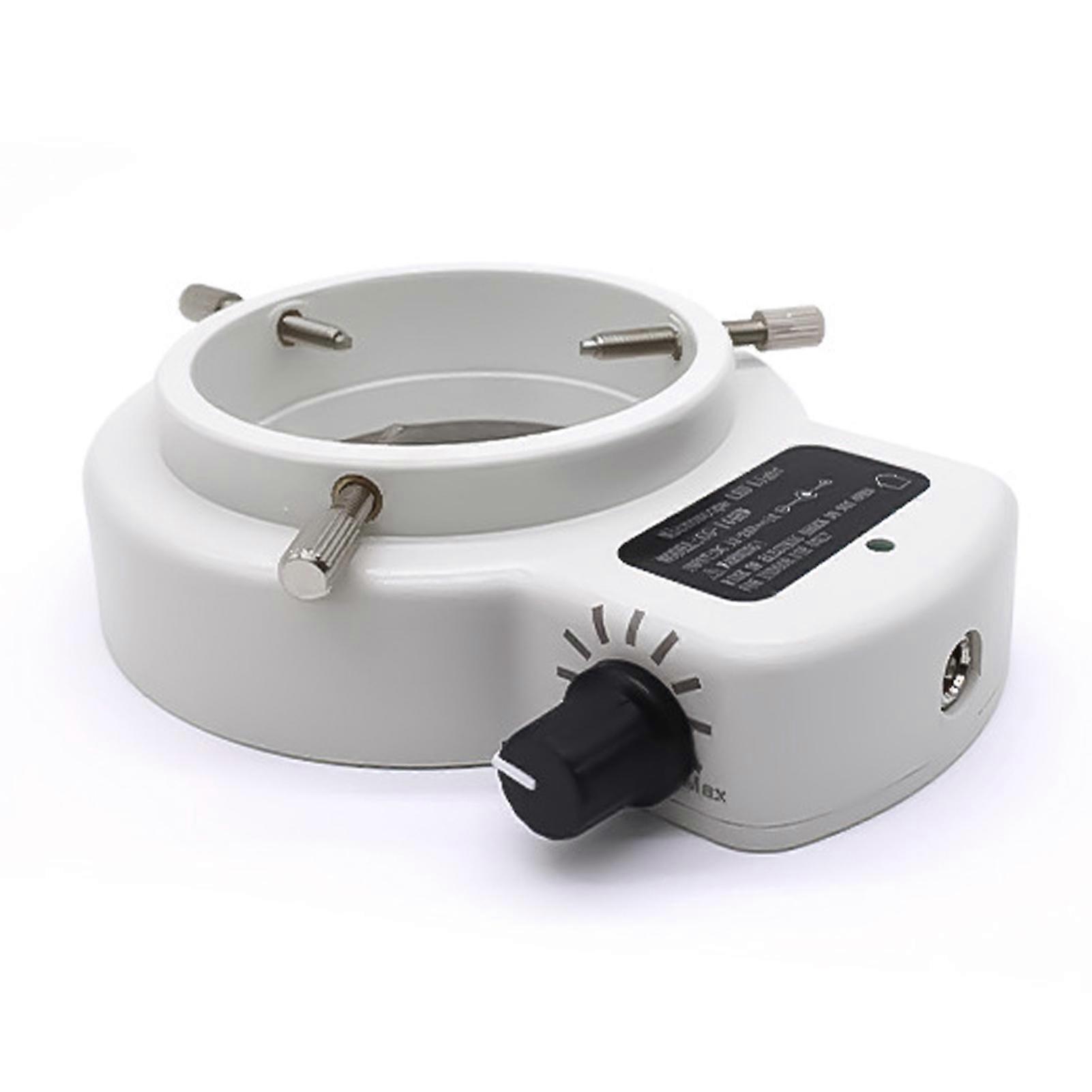 Microscope LED Illuminating Light 114pcs LED Light Beads Microscope Glareproof Supplementary Light Source with Brightness Adjustable Function