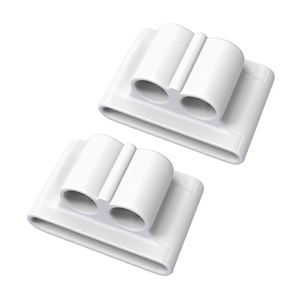Wireless Headphone Protector Resistant Holder for and Watch White Durable Silicone 2Pcs