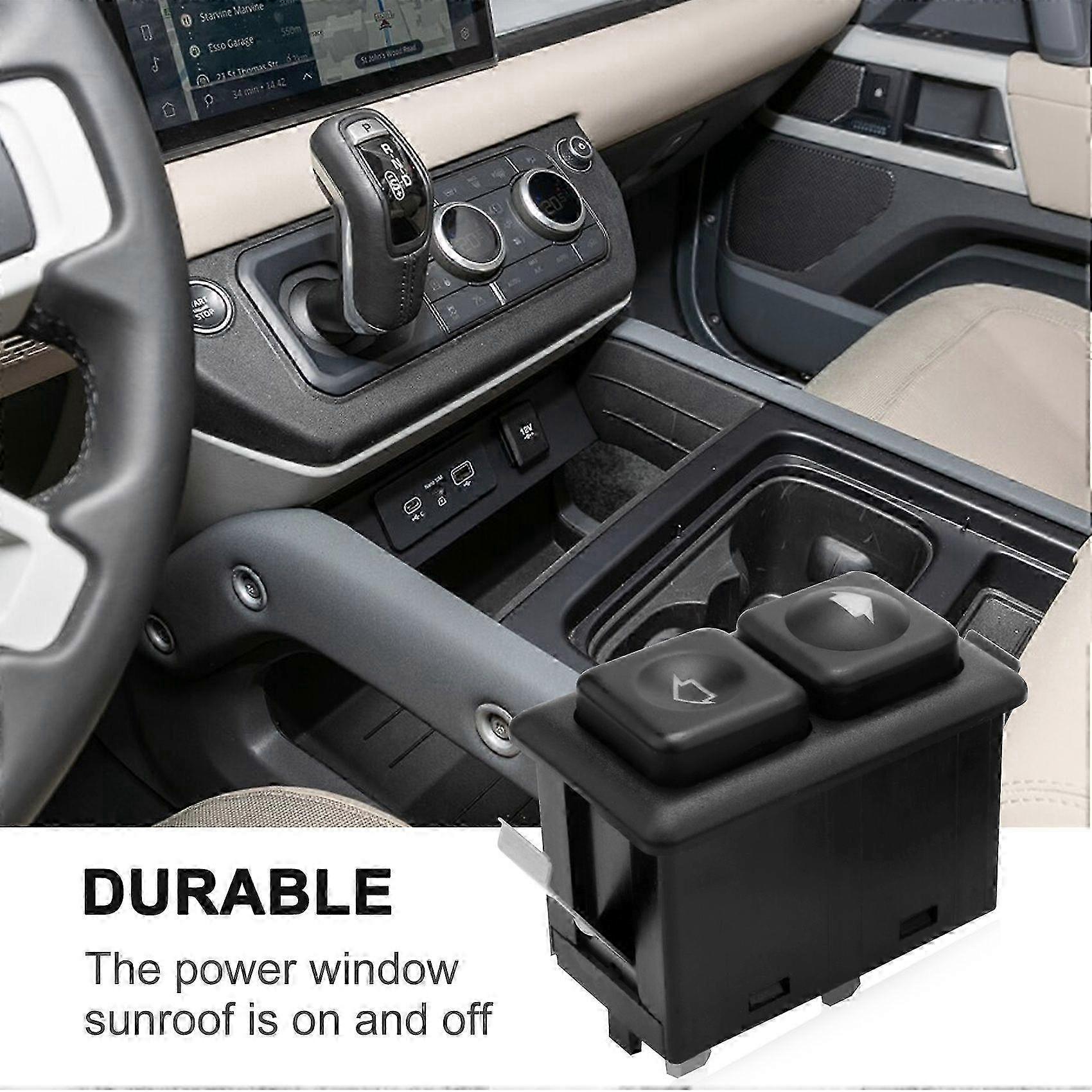 Interrupteur de toit ouvrant électrique éclairé 4 pièces pour E30 E24 E28 à partir de 09/1986 61311381205 / 61 31 1 381