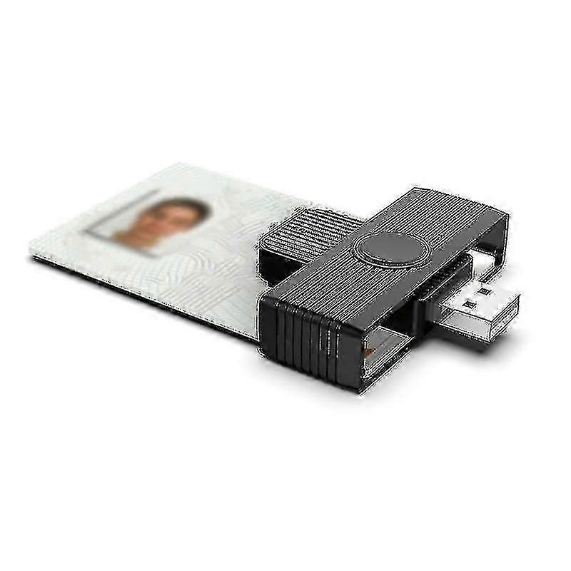 Rocketek Smart Card Cac Id Sim Card Reader Carte bancaire Déclaration fiscale Iso 7816