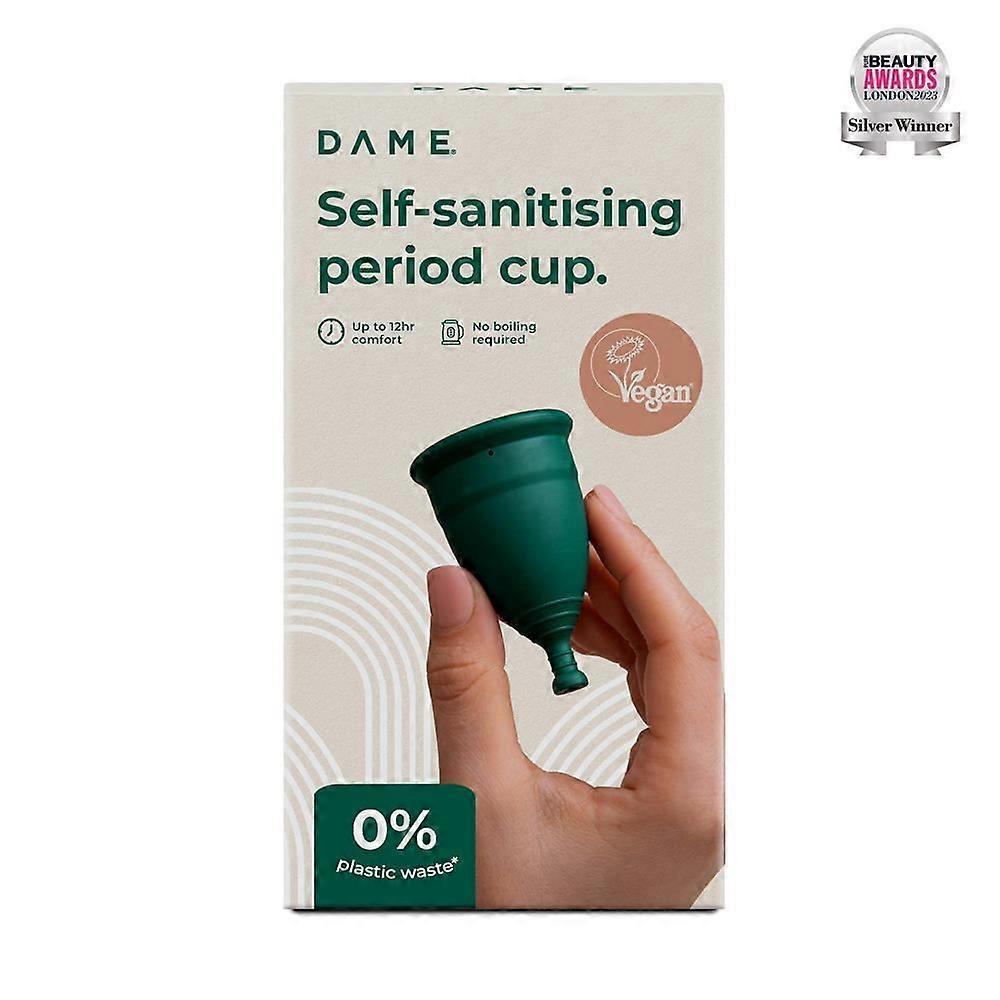 Dame Large Self-Sanitising Period Cup with Drawstring Bag 1 Unit - 2 Pack