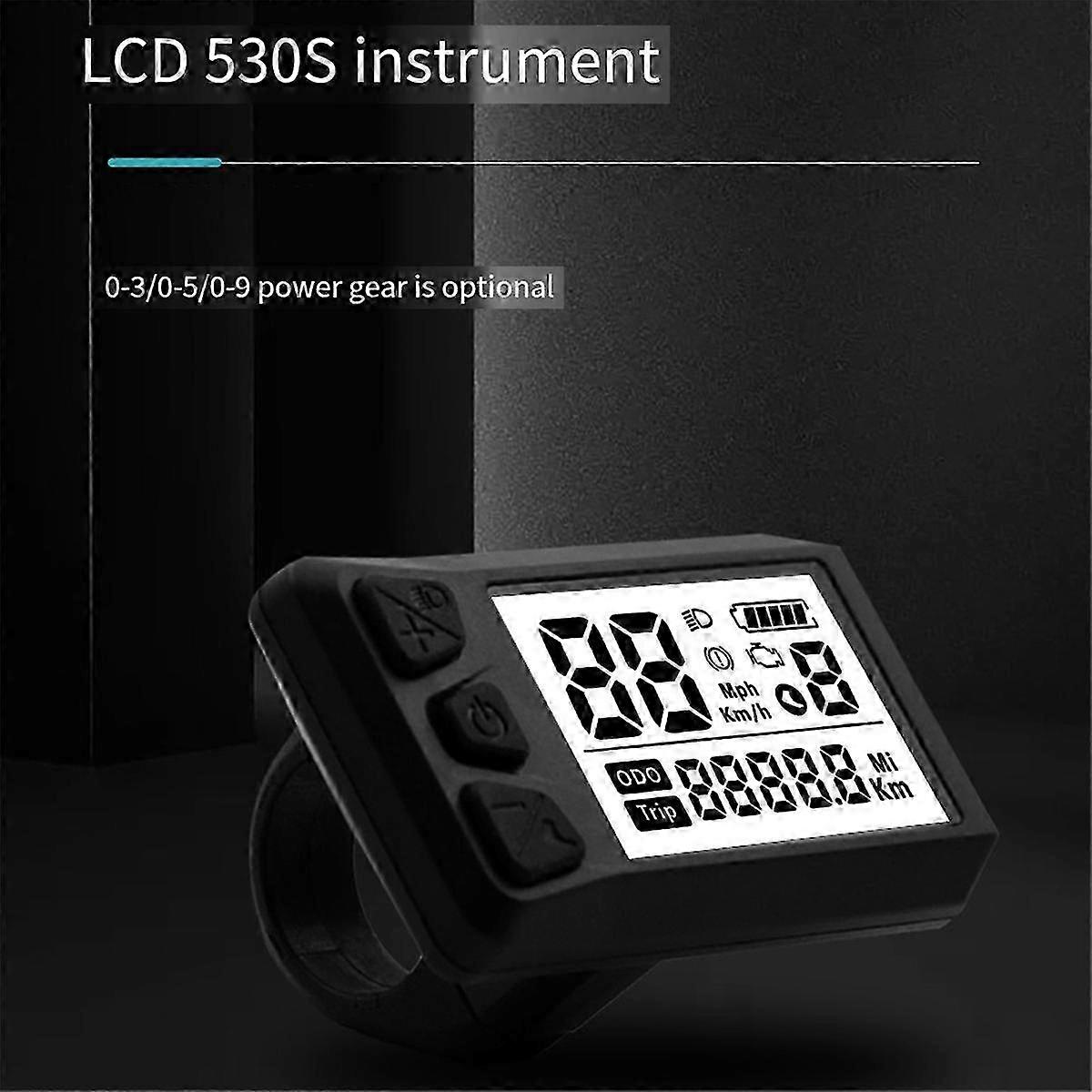 LCD Display Electric Meter for Center Motor 530S Code Table BBS01/02/HD Universal Code Table Accessories