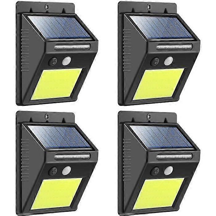 Solar Lamp - Unspecified - 48 LEDs - Motion Detector - Waterproof - Black
