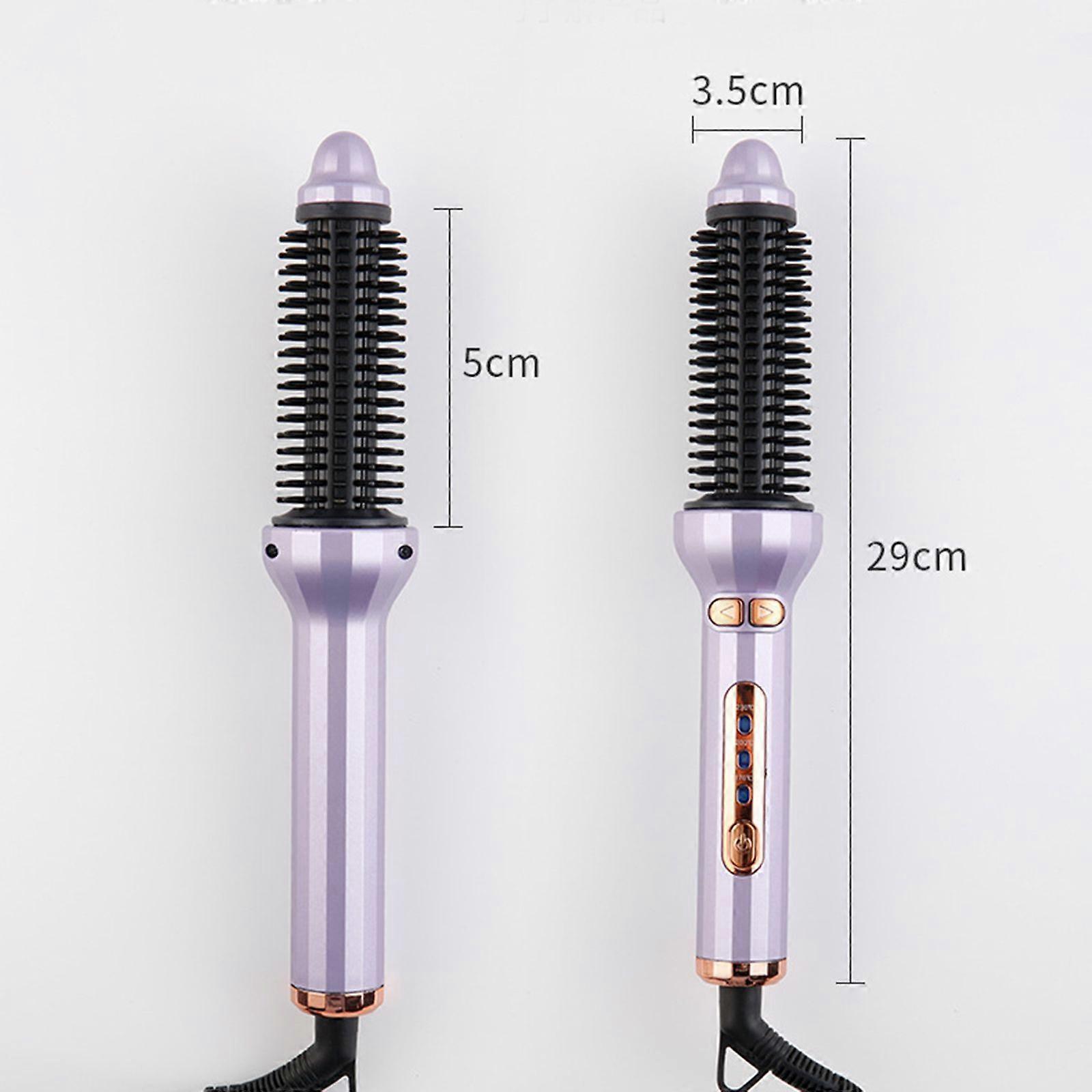 Ferro arricciacapelli lisciante 2 in 1 Ferro arricciacapelli automatico Spazzola per lo styling dei capelli a tre velocità