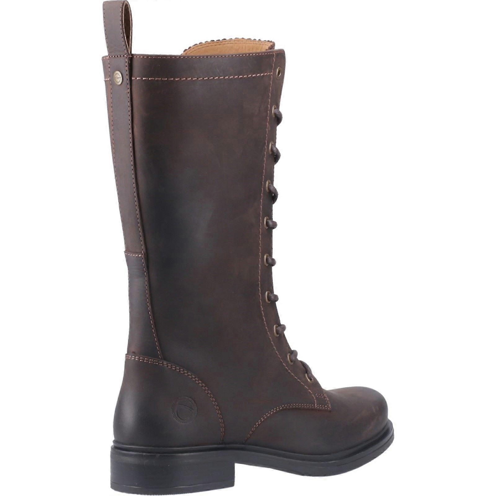 Cotswold Hidcote Leather Women's Brown Boots