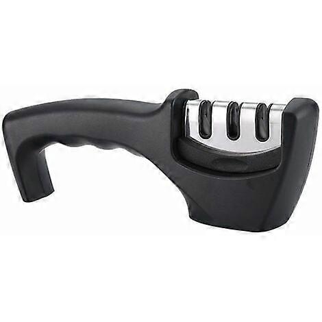 Sharpener 3 in 1 Knife Sharpener Knife Sharpener Professional Knife Sharpener with Non-Slip Base