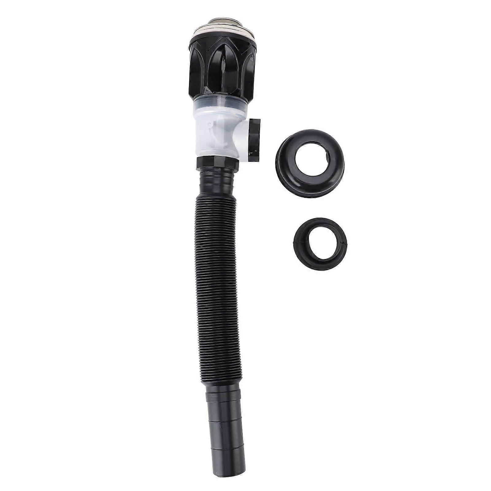 Sink Drain Pipe Expandable Flexible Sink Drain Pipe Odorless Sink Drain P Trap Pipe Sink Drain Kit for Bathroom Kitchen