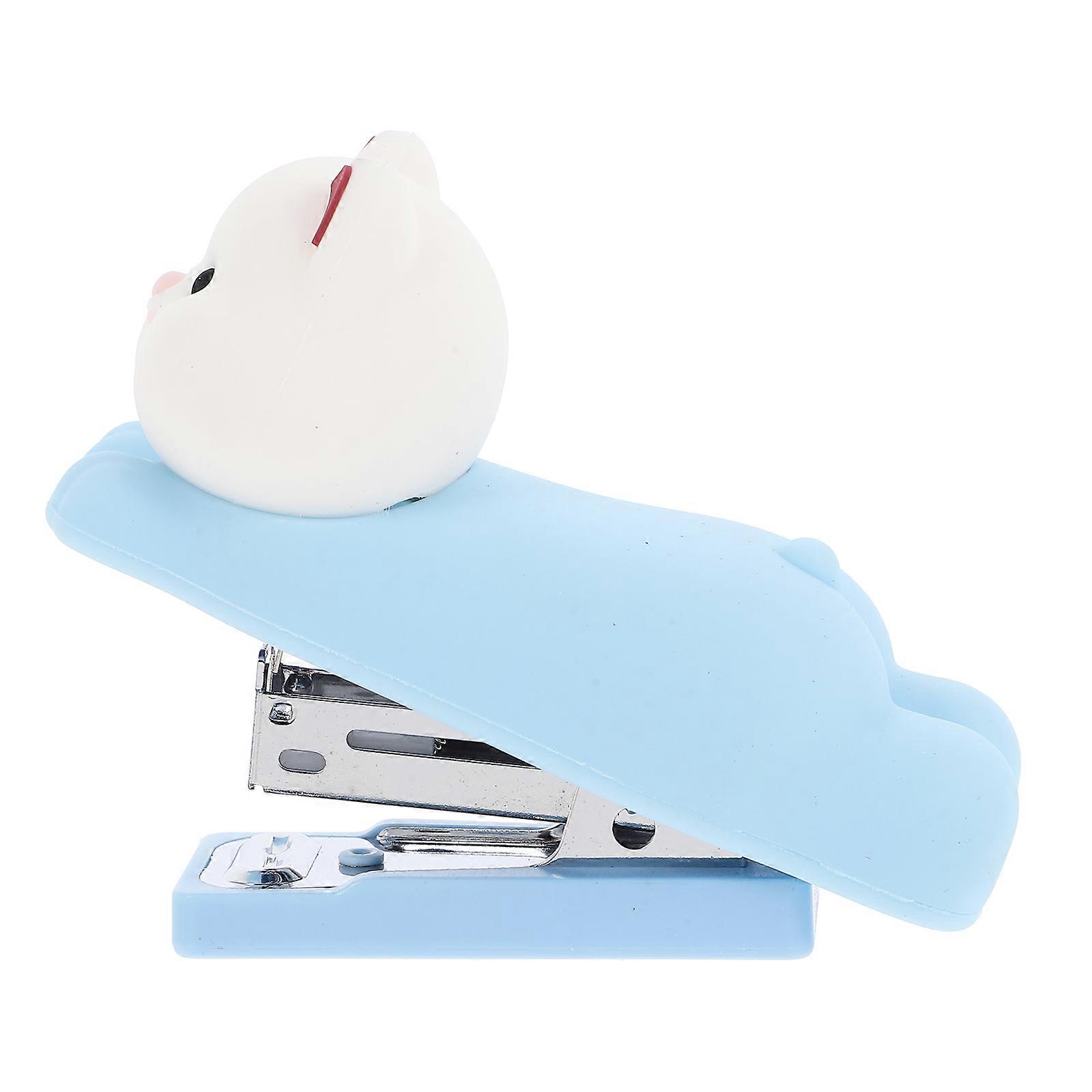 Desk Stapler Cute Dog Design For Office Workers Study Space Desktop Use .50X7.50X4.00CM Paper Stapling 1Pack