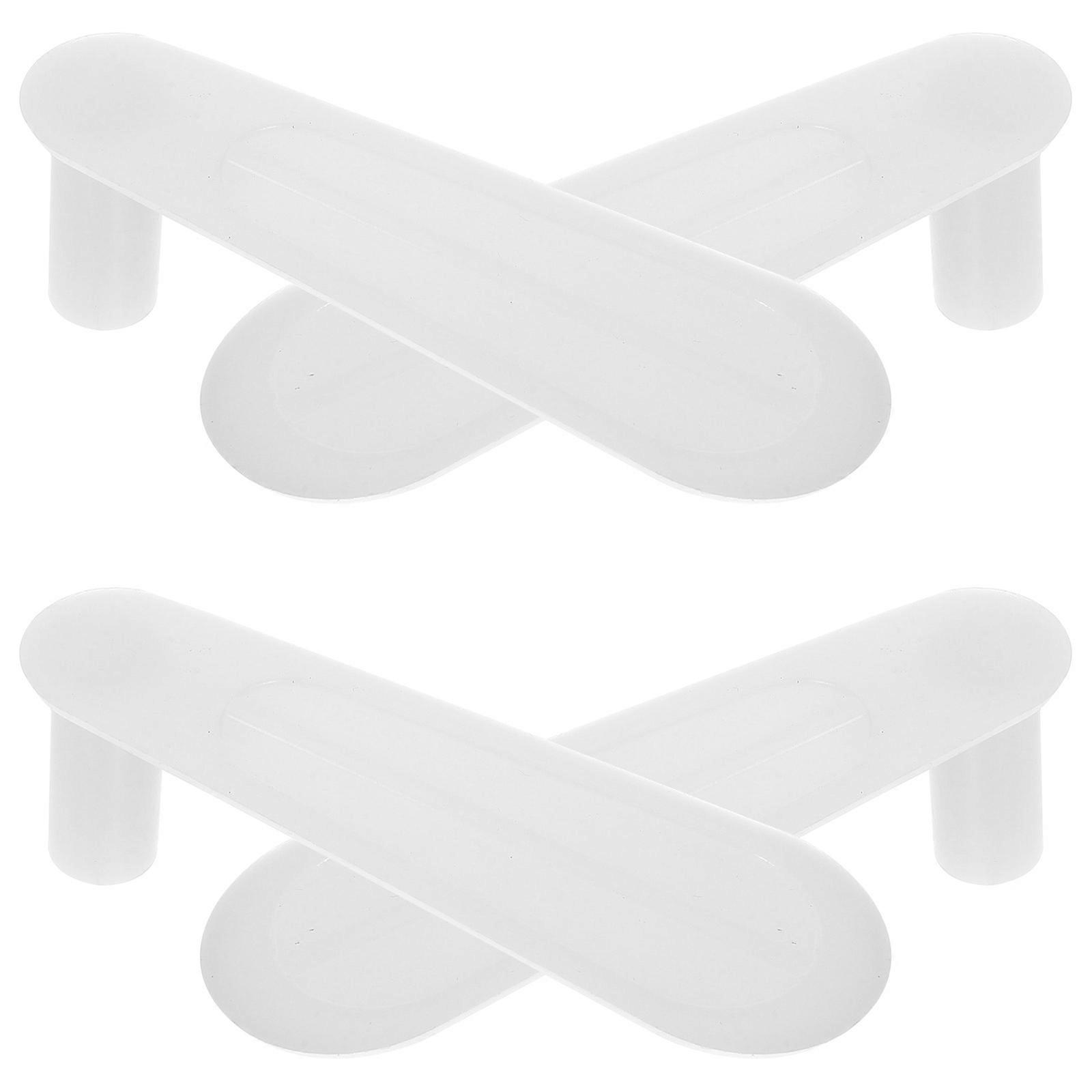 Masteelf 4pcs Netting Pole Presser Foot with Convenient Bracket Pole Presser Foot