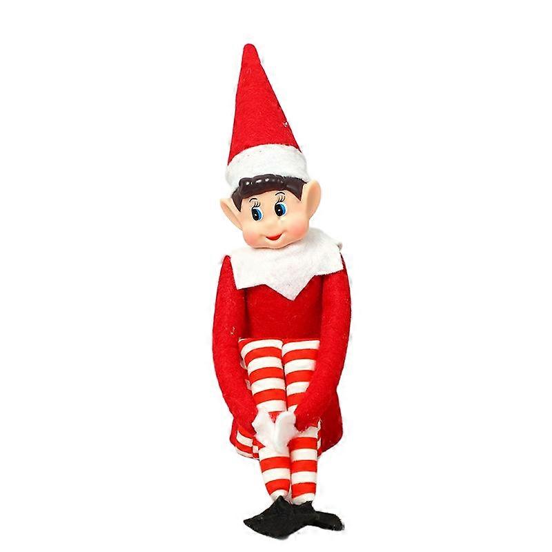 Christmas long-legged elf plush dolls, available in multiple colors and diverse designs, ideal for mall and home decoration