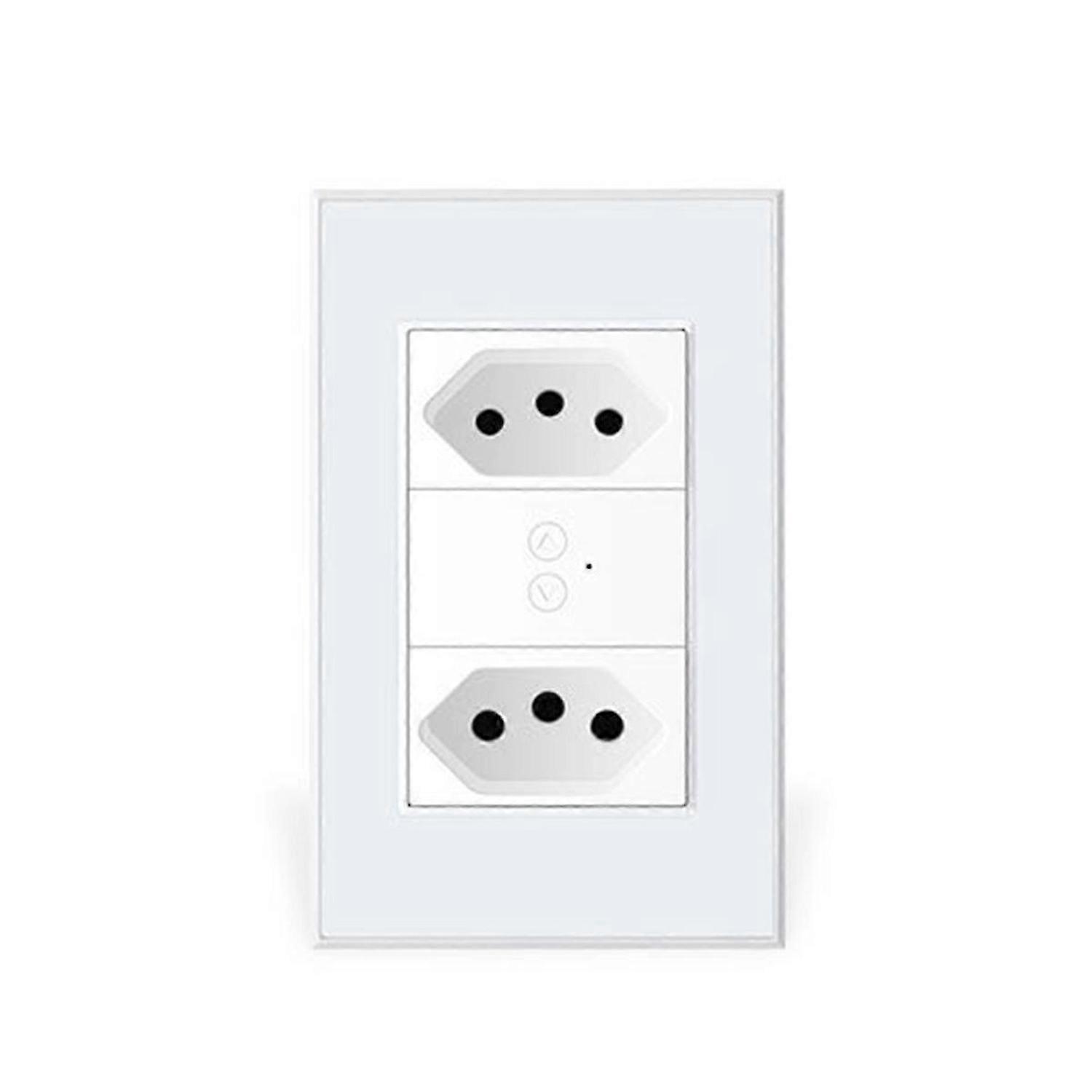 Tuya Zigbee Smart Brazil Socket Switch 10+20A Switch Socket EU Plug