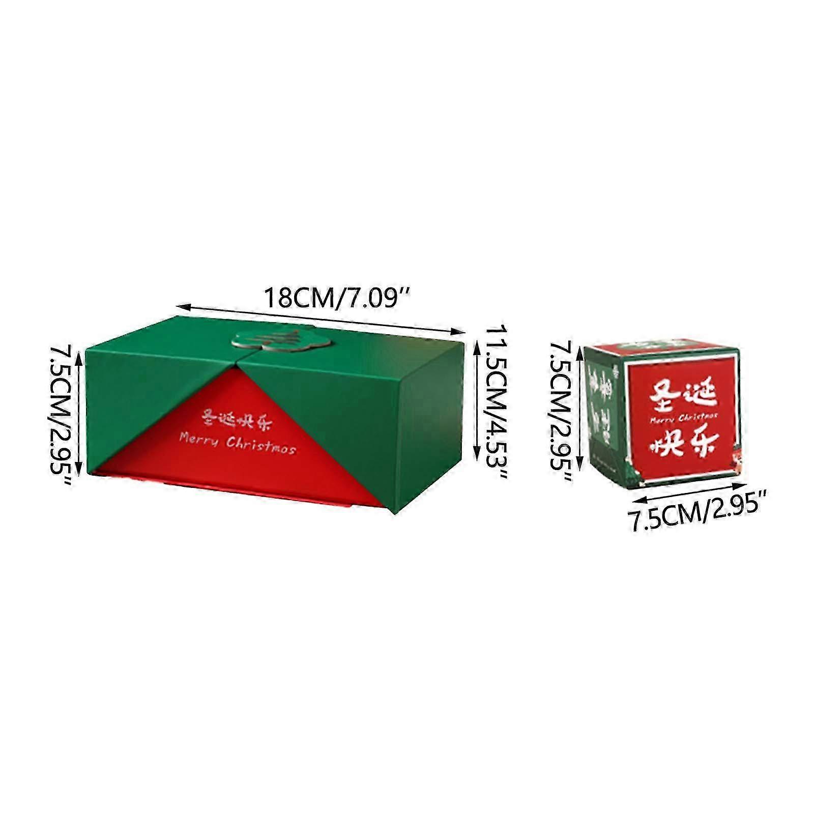 Christmas Surprise Bounce Box with Red Envelope Gift Box for Birthdays and Festive Occasions