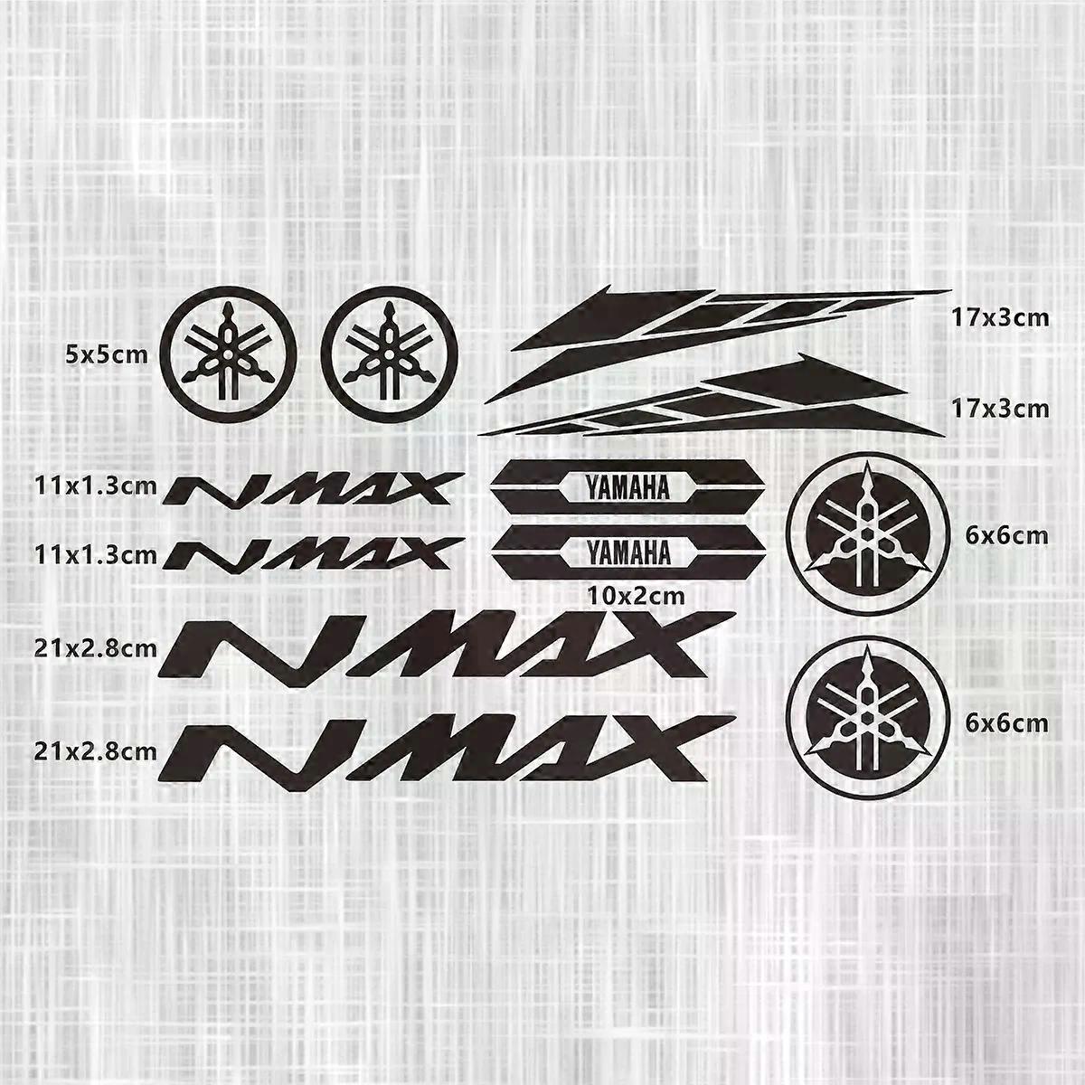 unique For Yamaha Nmax Logo Sticker Motorycle Decals