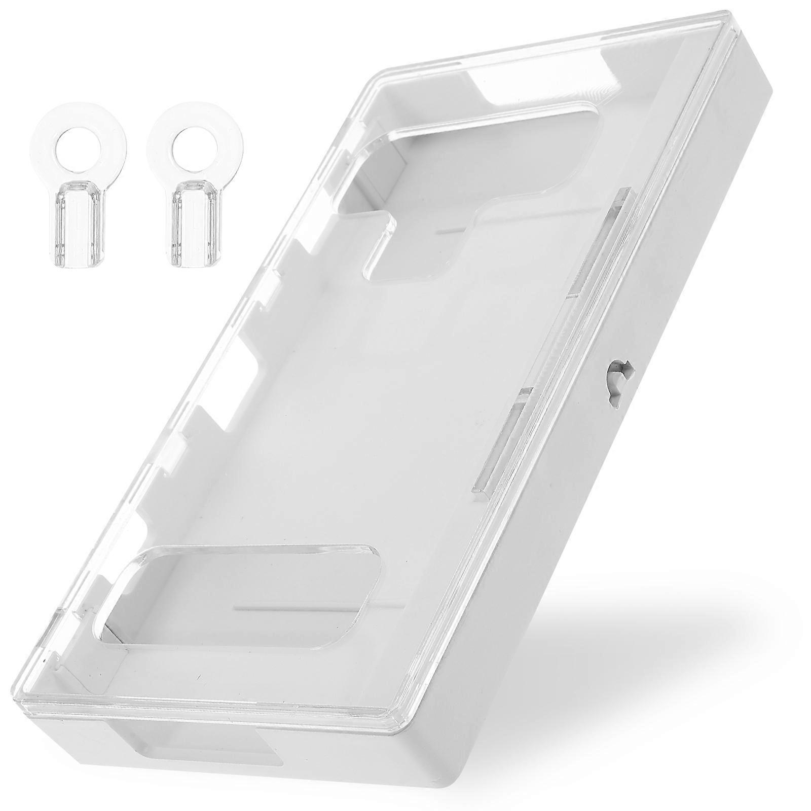 Phone Lock Box Acrylic Cell Phone Jail with Two Keys Practical Lock Box
