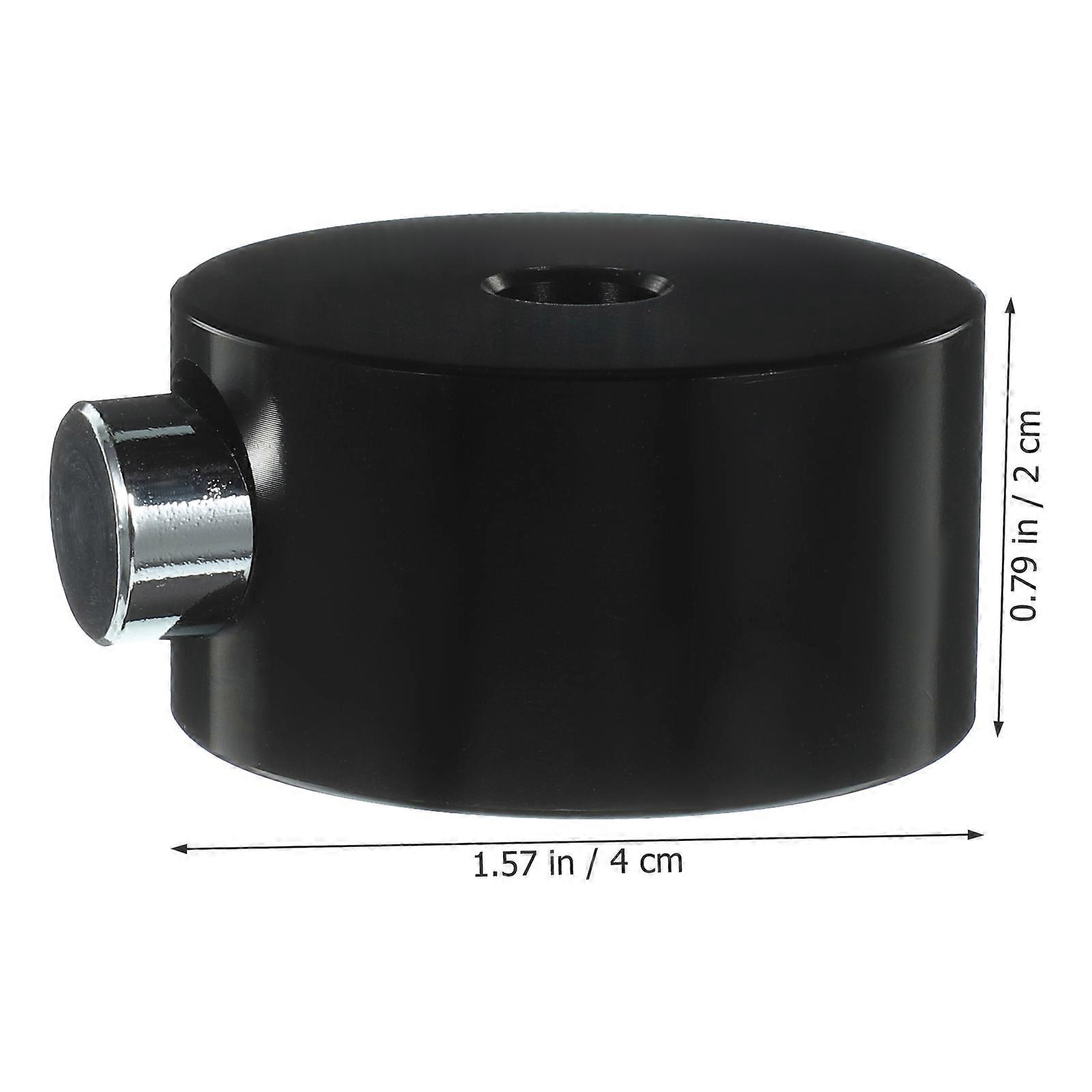 Cymbal Quick Release Nut Drum Cymbal Mount for Drum Cymbal Stand Black Aluminum Alloy Quick Release 1Pcs