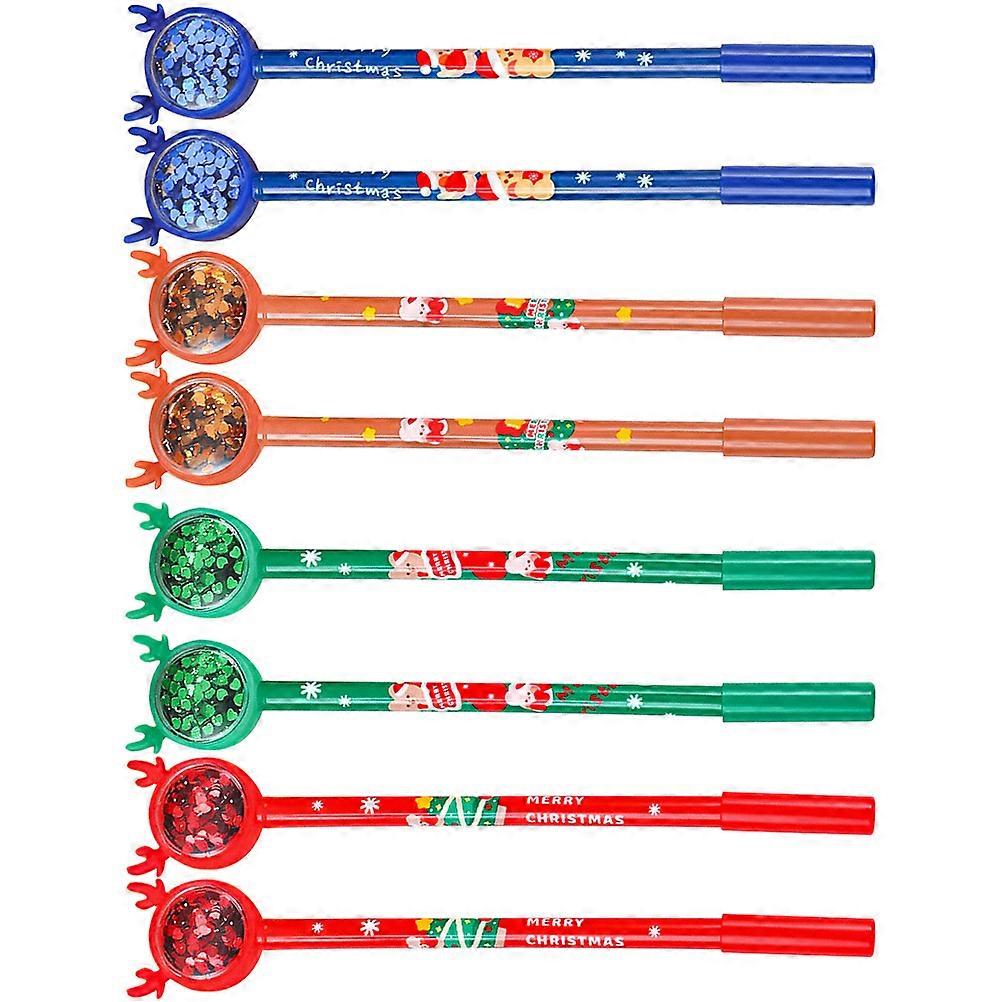 Gel Pen Christmas Writing Pens for Students 16Pcs Assorted Color Plastic Set