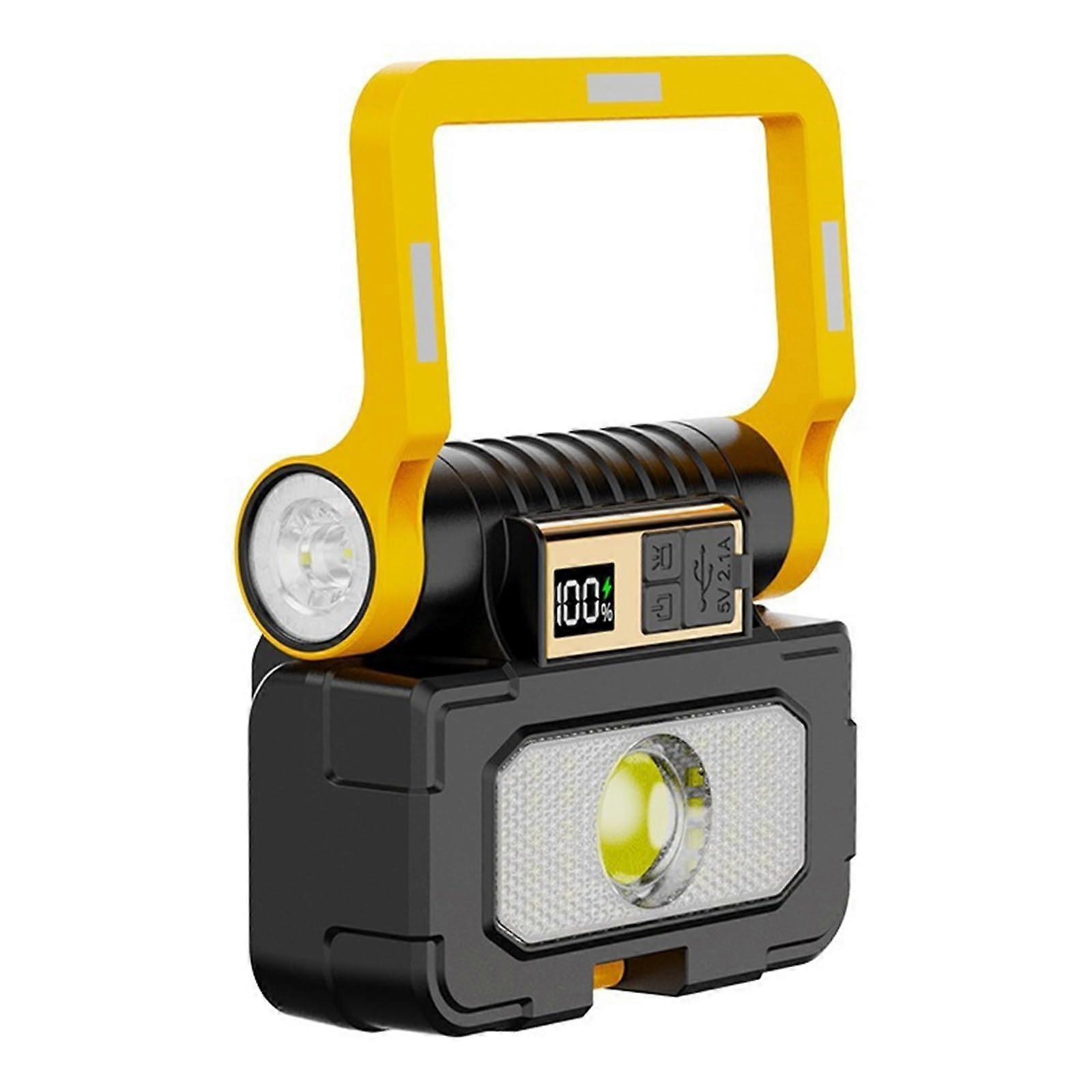 Solar Torches Emergency Rechargeable Waterproof Compact Survival Light For Hiking Multitool Solar Flashlight