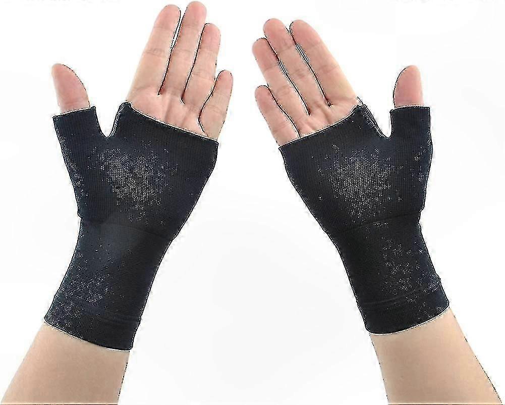 Compression Gloves for Arthritis with Thumb & Wrist Support - 1 Pair