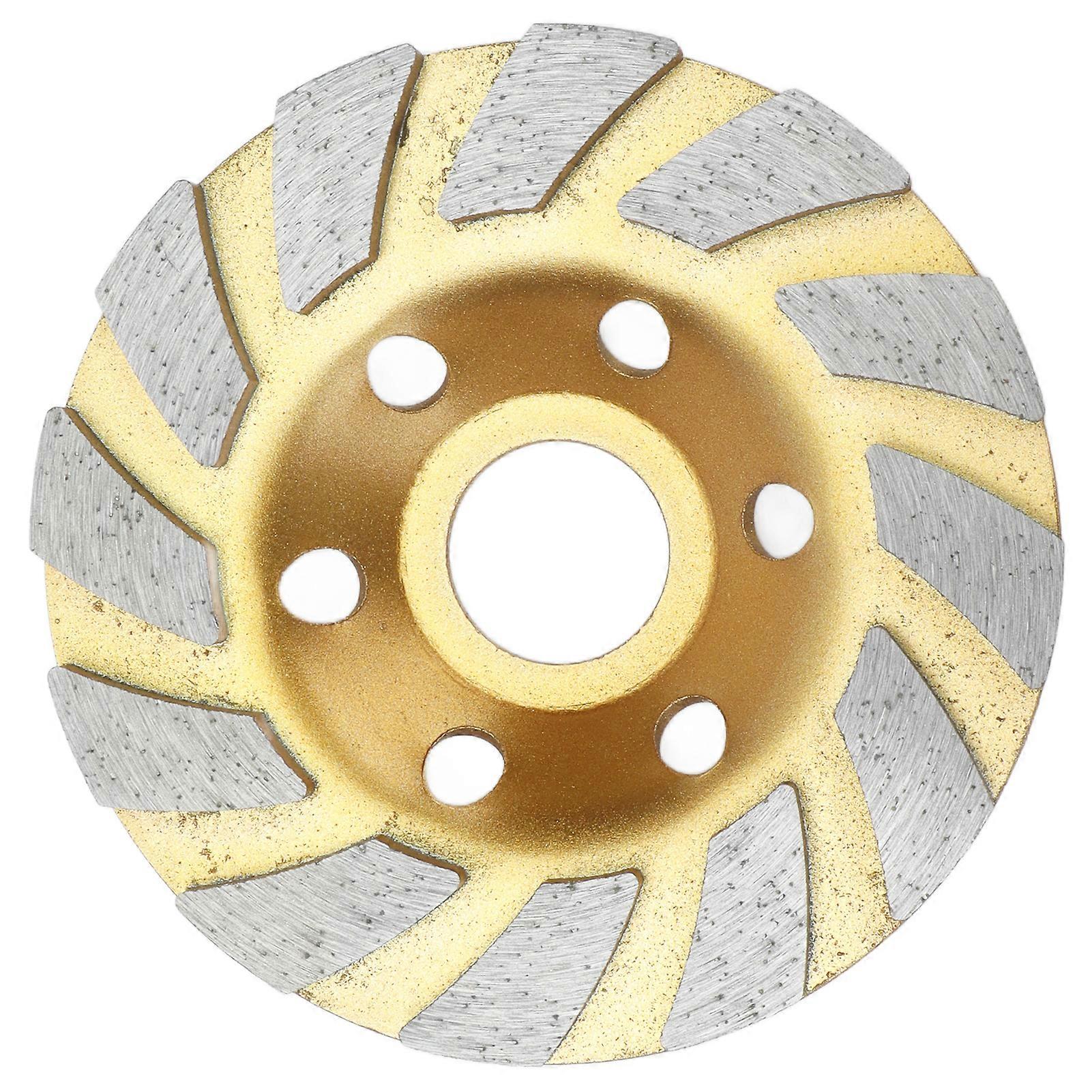 4 inch Segmented Diamond Grinding Disc for Concrete and Stone