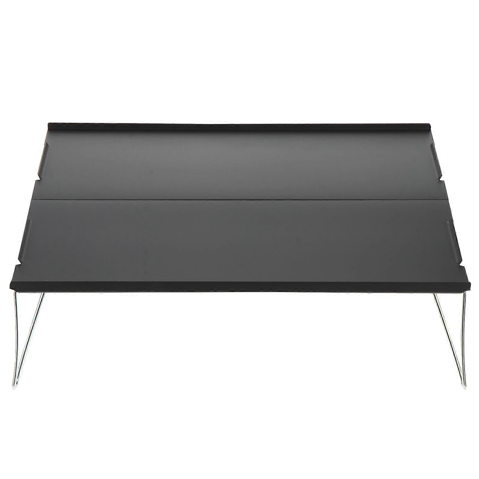 Camping Table Portable Aluminum Alloy Table for Storage Use 2Pcs