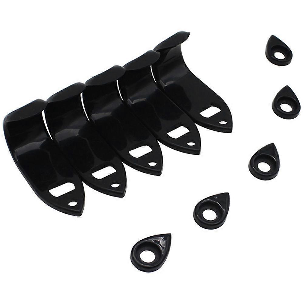 Saxophone Thumb Pads Plastic Rest Cushion for Practice 10Pcs Set