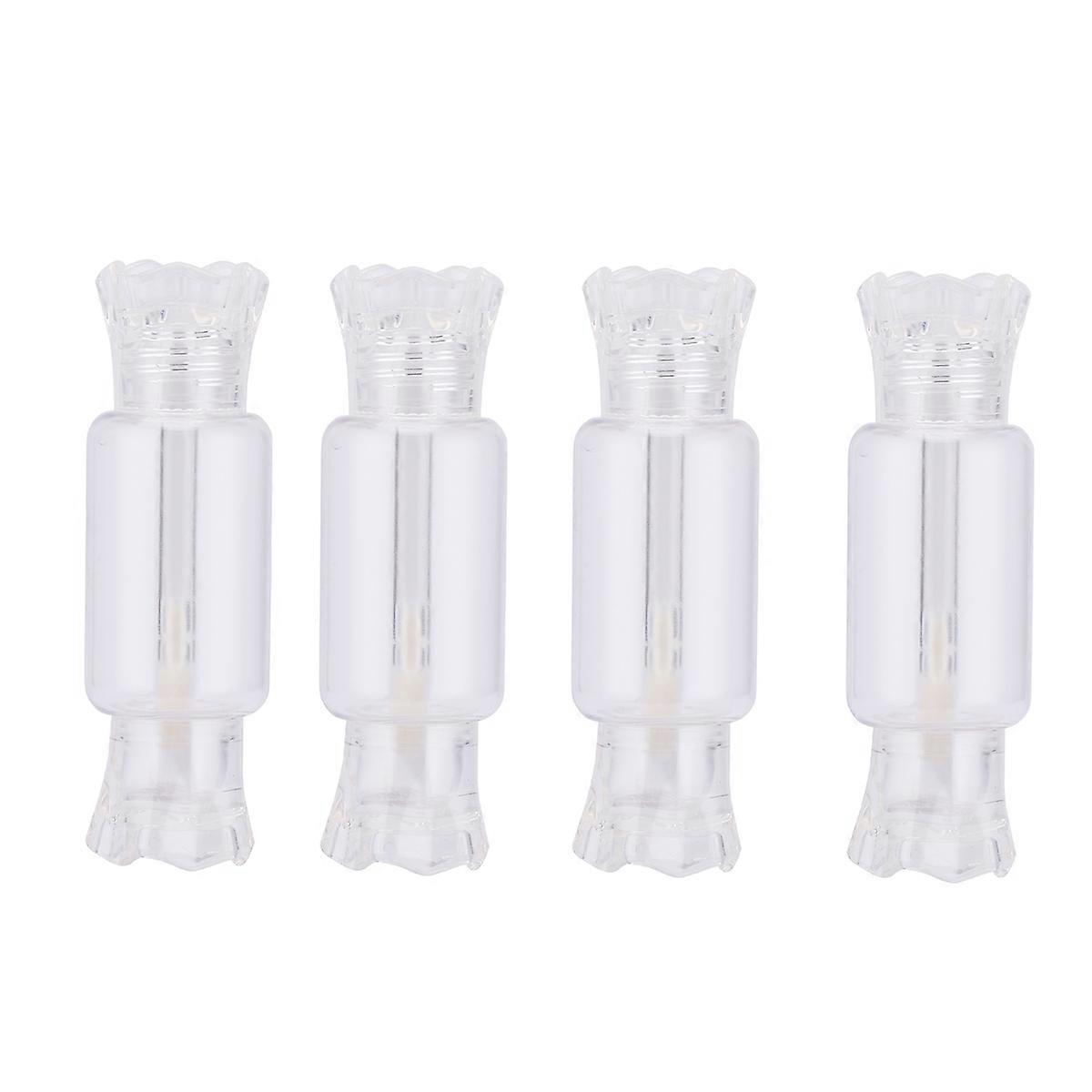 Lip Tube Transparent for 24Pcs DIY Empty Lip Gloss Bottles Set