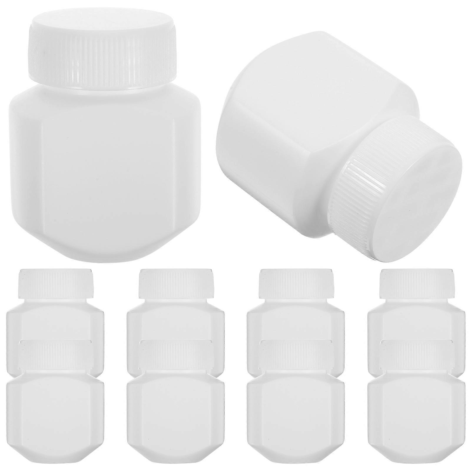 Travel Bottle Pills Bottles for Storage Use 30Pcs White Hdpe Portable Organizer
