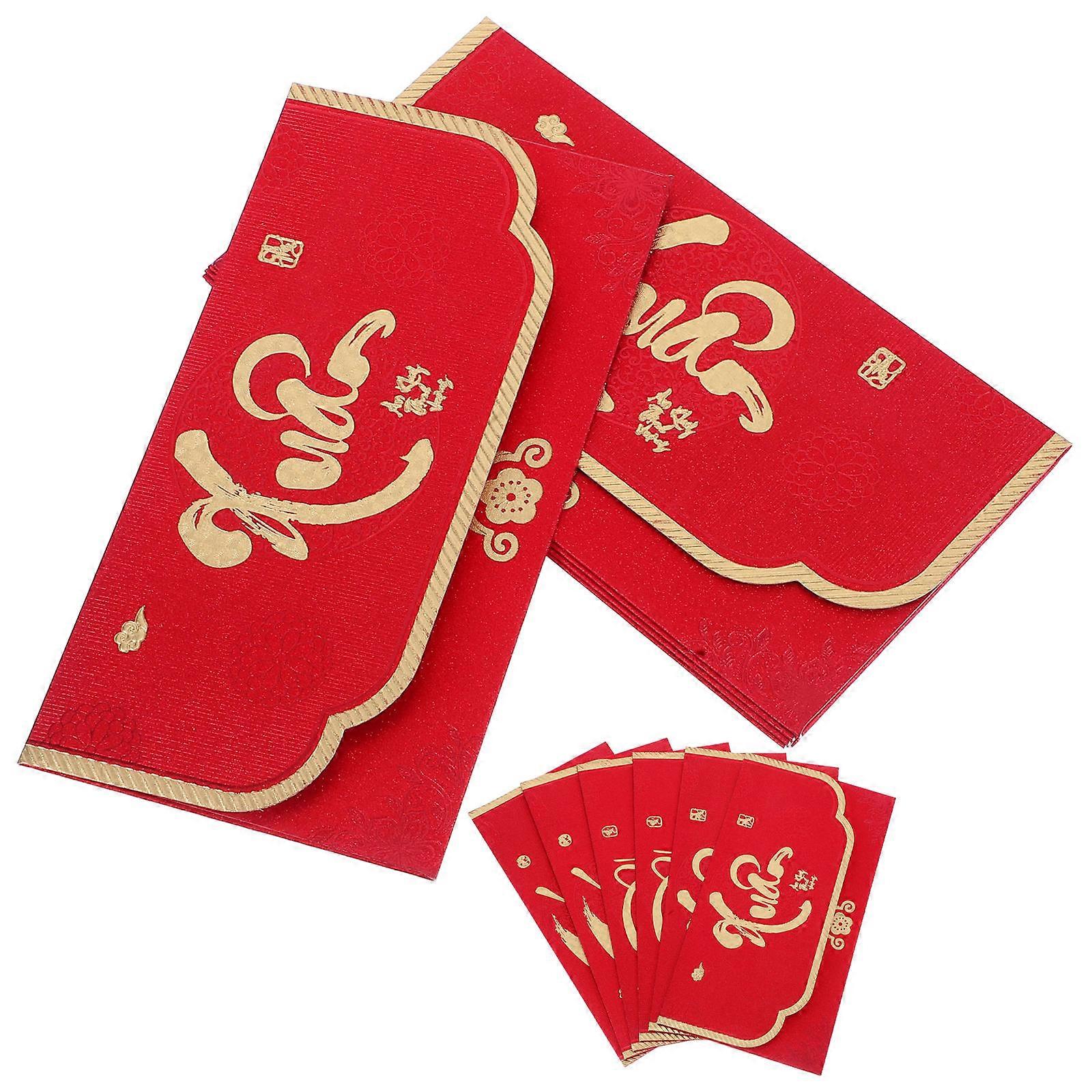 Year of Horse Red Envelopes Vietnamese Money Packet for 24Pcs