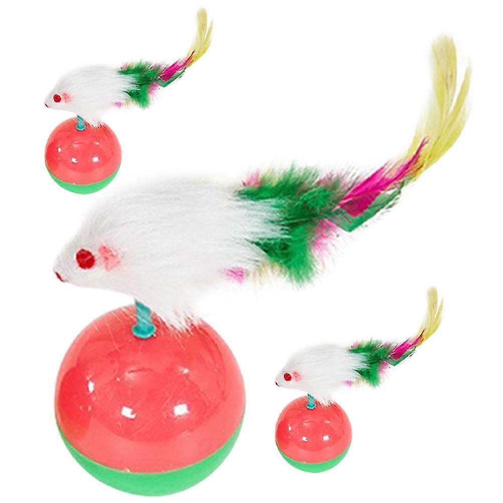 Pet Entertainment Cat Tumbler Toy 15 Pcs Improve Biting Chewing Skills For Kittens