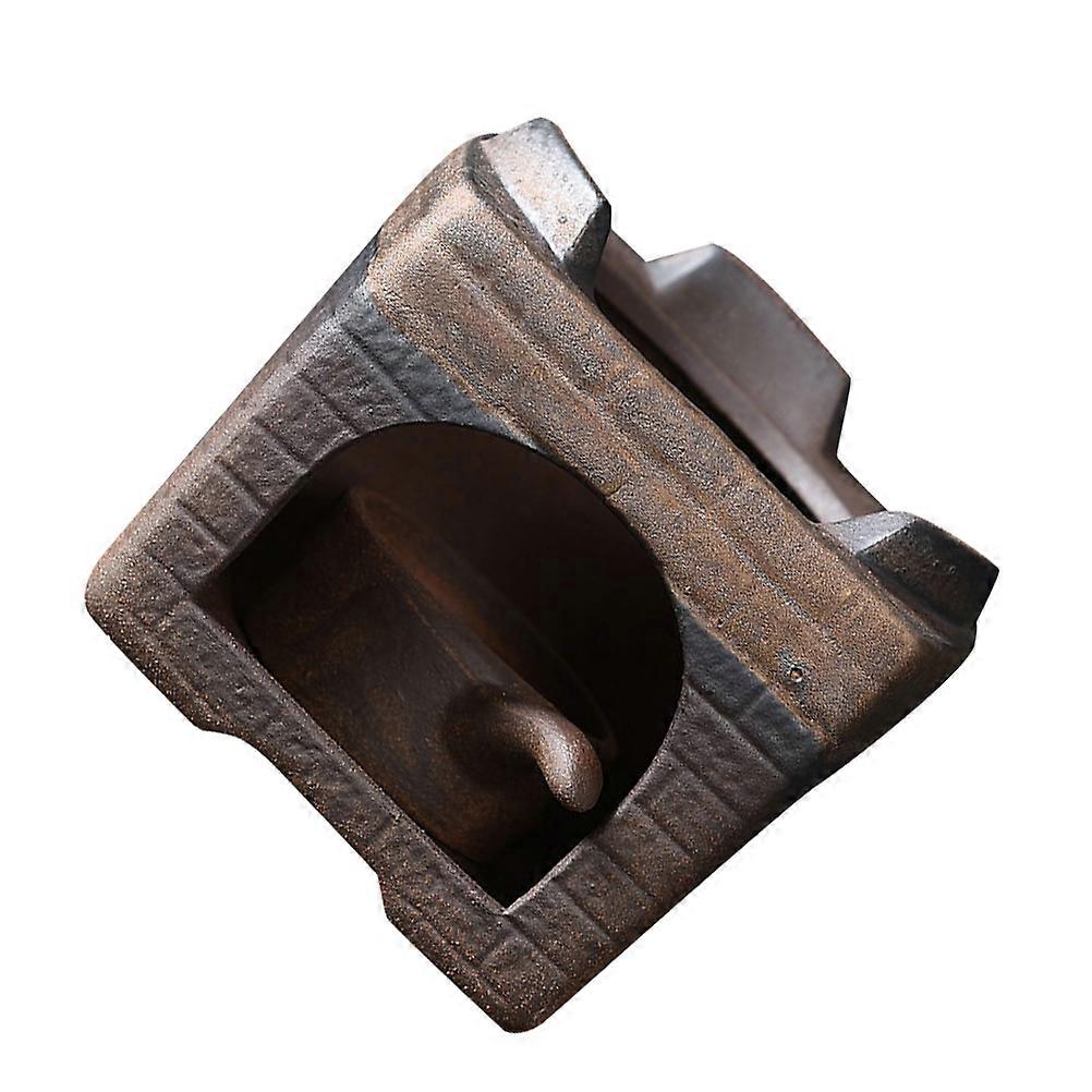 Ceramic Teapot Insulation Base for Tea Heating with 1Set Japanese Style