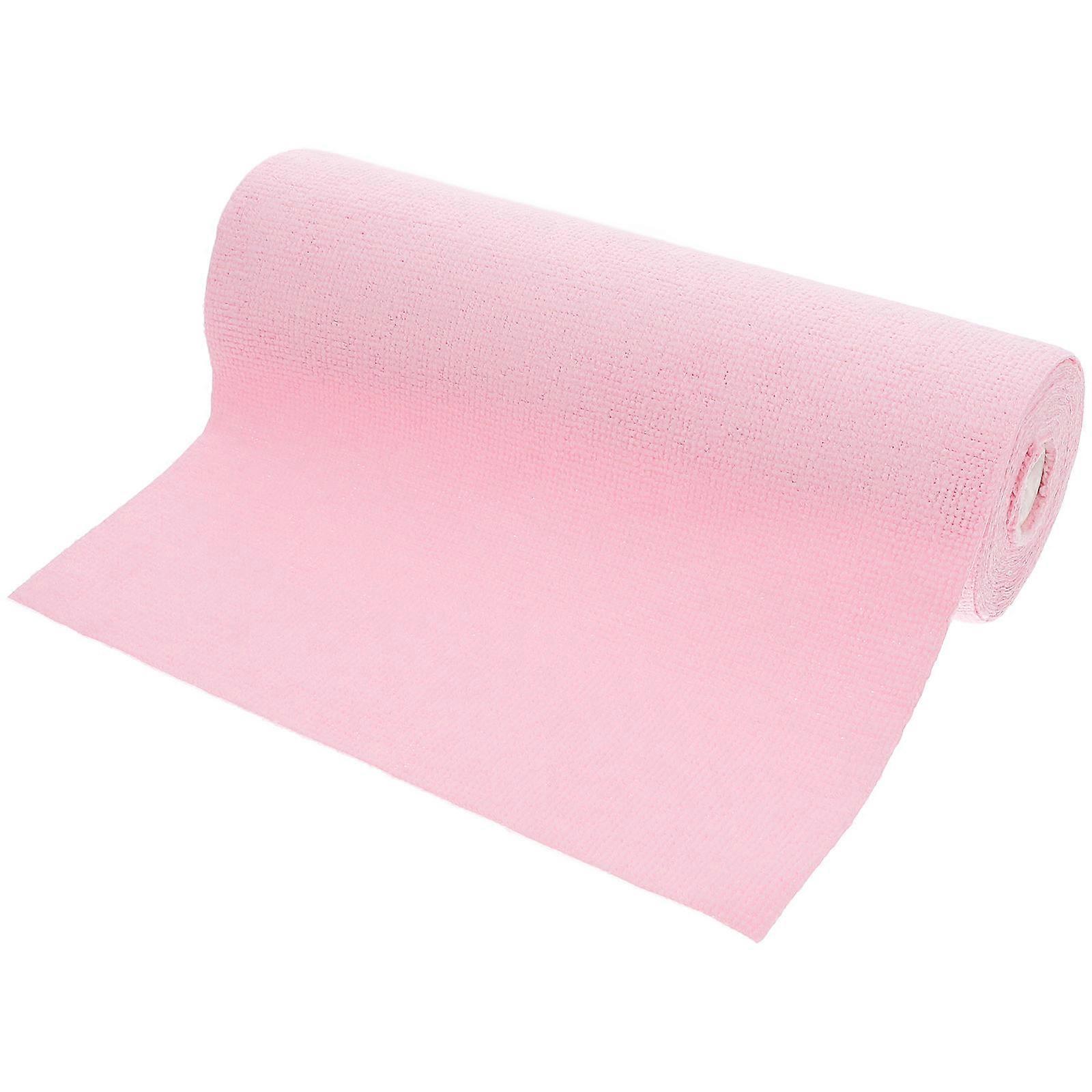 Cleaning Cloth Microfiber Towels Kitchen Cleaning Pink Microfiber Material Scratch Roll
