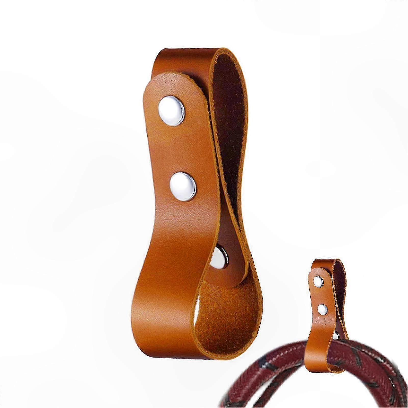 Artisan Crafted Faux Leather Whip Holster for Riding and Training Whips, Durable Belt-Mounted Holder