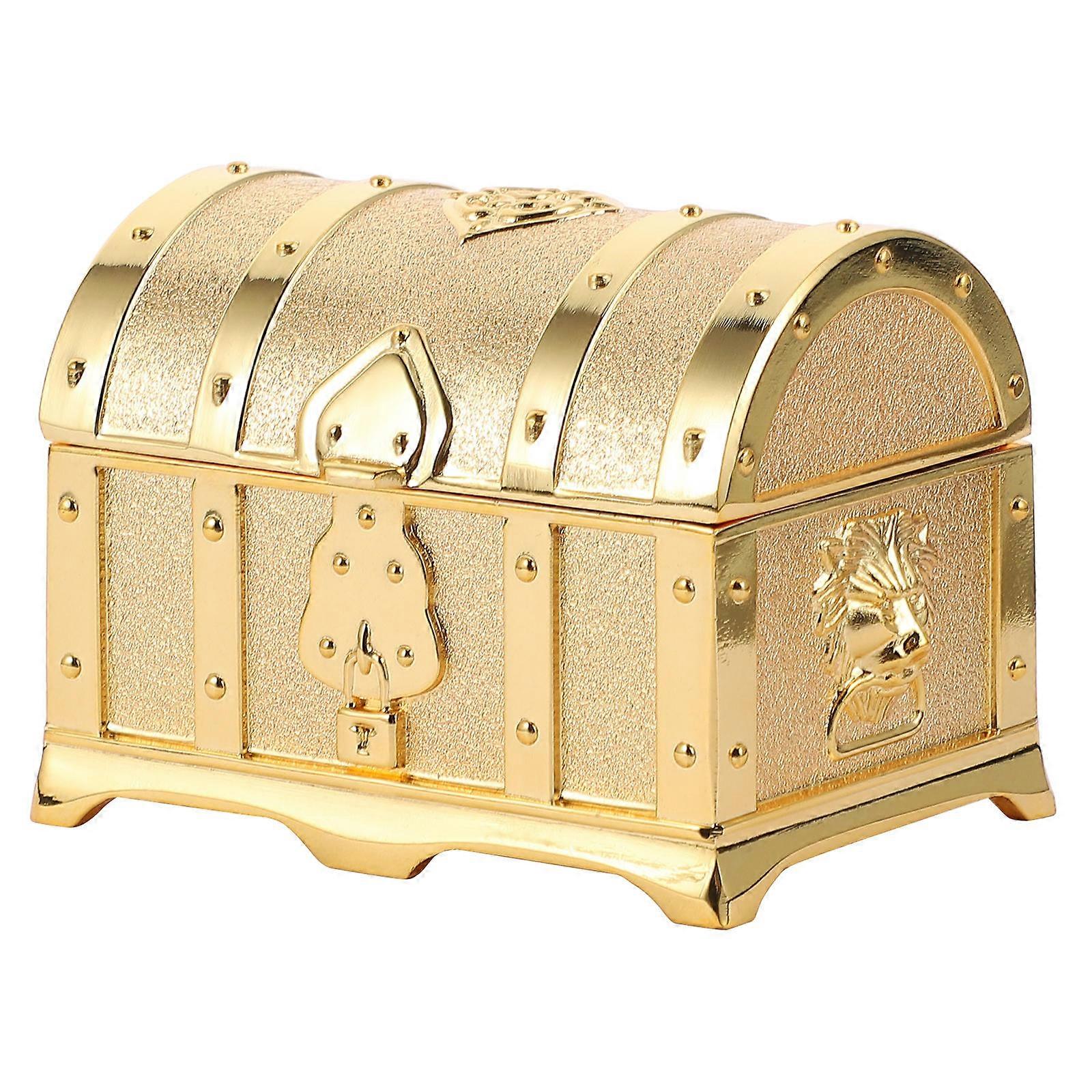 Vintage Treasure Chest Storage Case for Multipurpose Storage 3Pcs