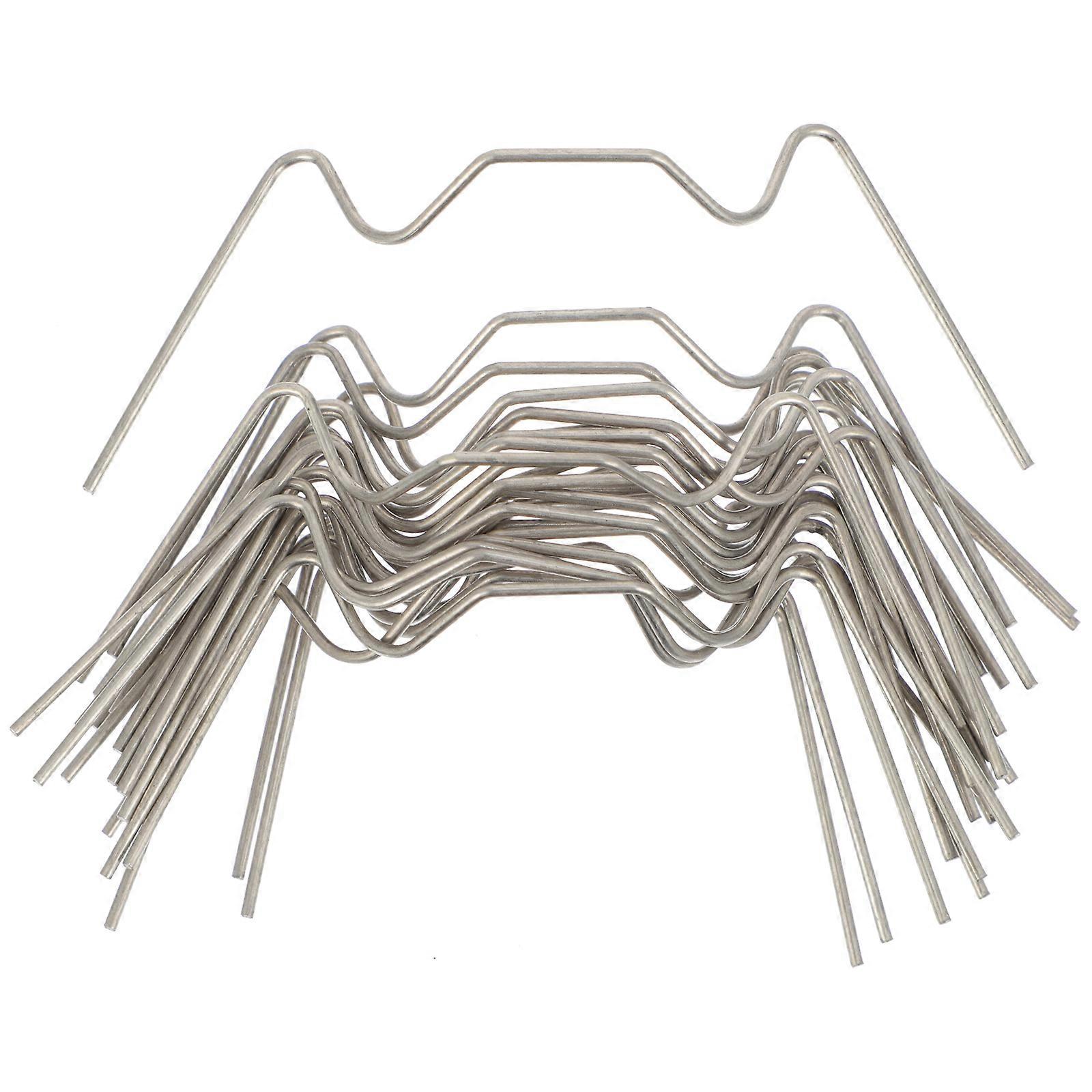 Spring Wire Glazing Clip For Greenhouse Installation 100 Pcs Ideal For Gardeners Fixation And Connection
