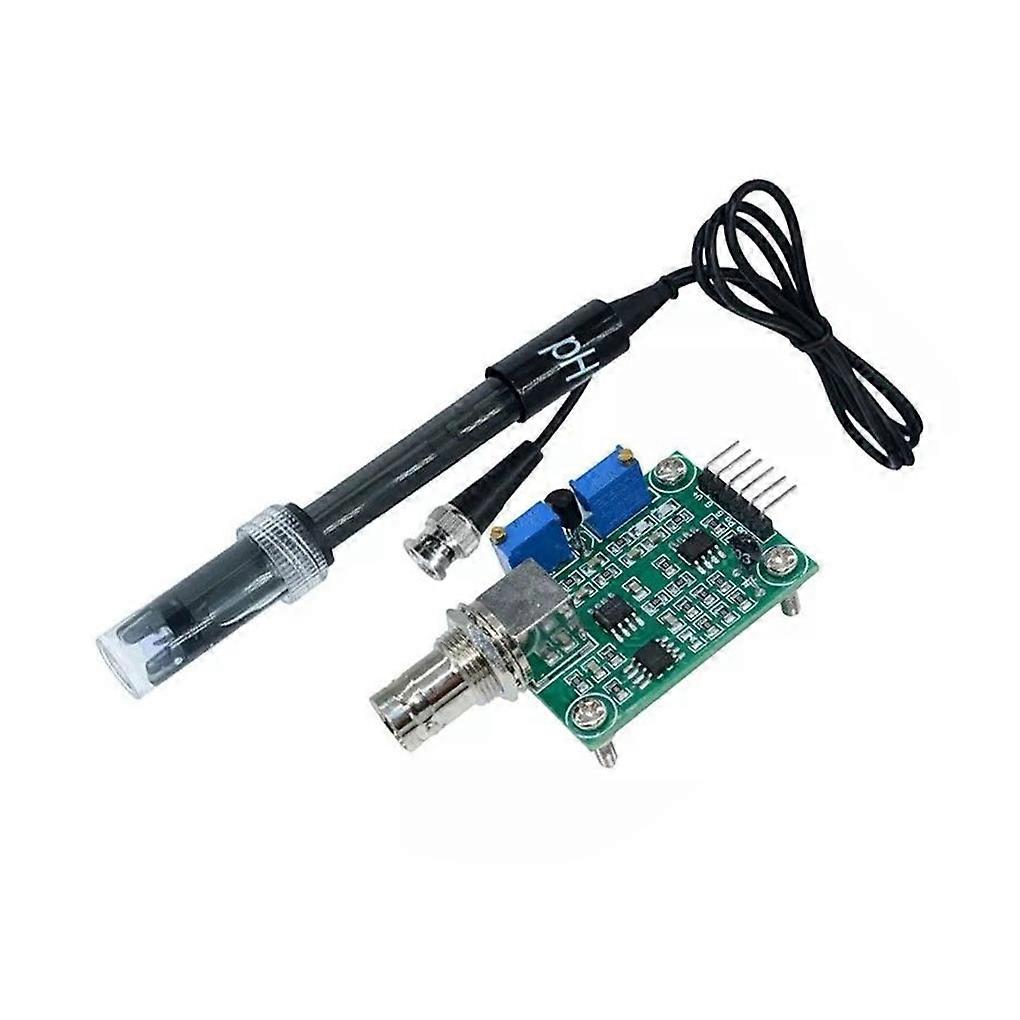1 Set 0-14 PH Tester Module Temperature Measurement Sensor Meter with Probe