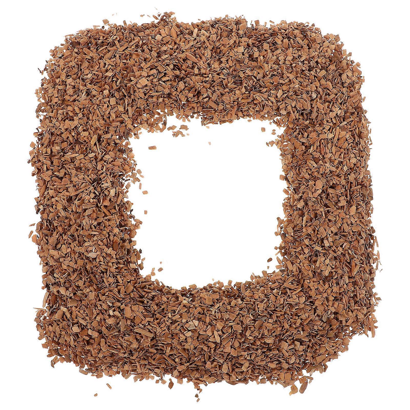 Grill Tools With Barbecue Wood Chips Light Yellow Cherry Wood For Smoking During Family Gathering 1Pack