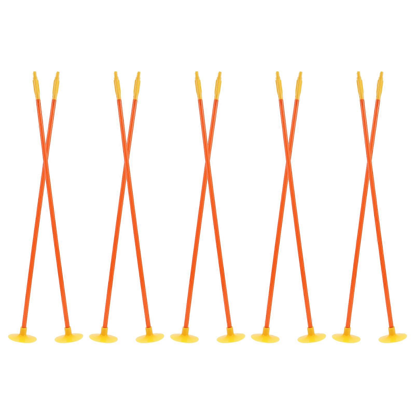 10Pcs Replacement Suction Cup Arrows for Kids Toy Bow with Plastic Material