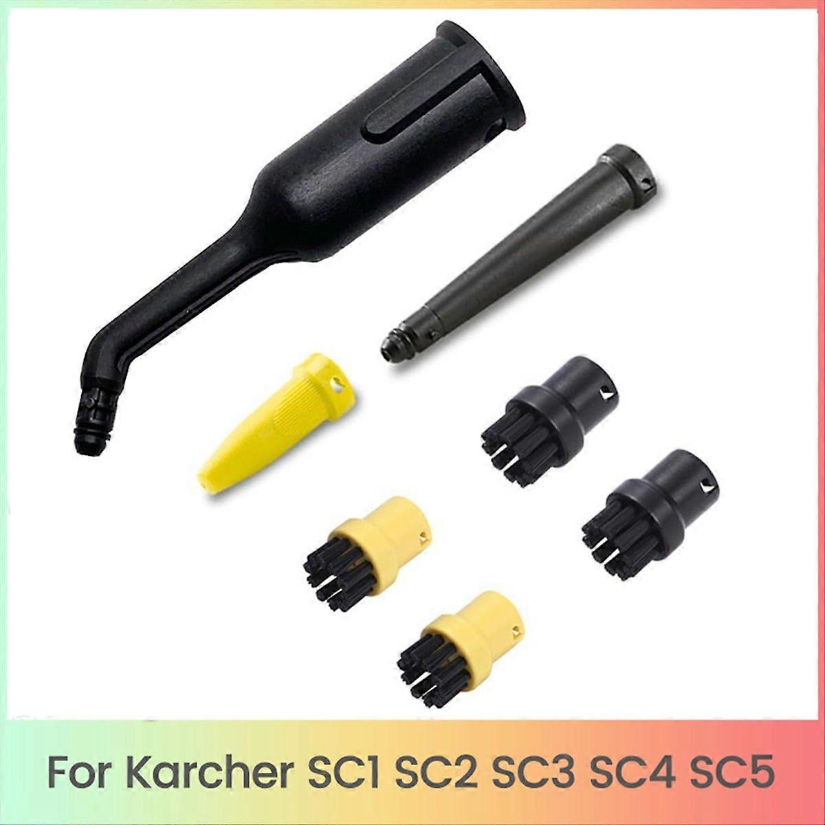 Stubborn Stain Remove Nylon Brush Nozzle Set for SC1 SC2 SC3 SC4 SC5 Steam Cleaner Part