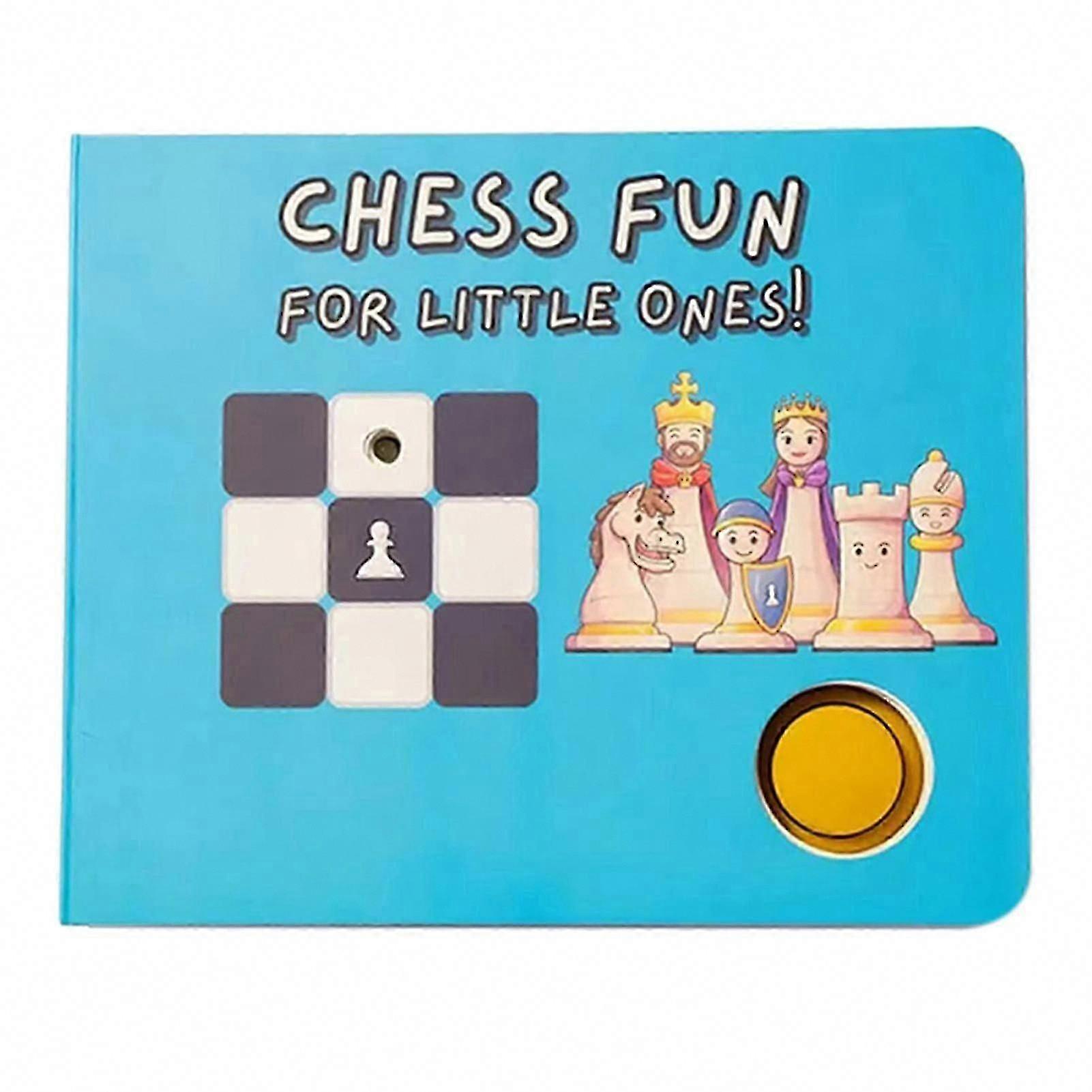 Interactive Chess Book for Kids - Fun Strategy Games for Beginners Boys & Girls Learn to Play Chess