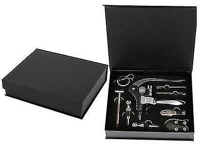 栓抜き赤ワイン栓抜きストッパー注ぎ口セット温度計なしウサギワインオープナーシルバー