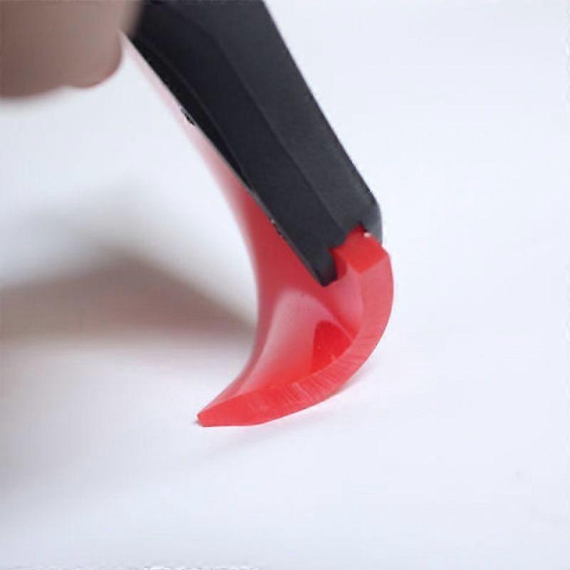 Multi-Function Silicone Window Squeegee for Bathroom, Shower Mirror Door, Window, Glass, Shower Door, Car Windshield, Window Scraper (Red)