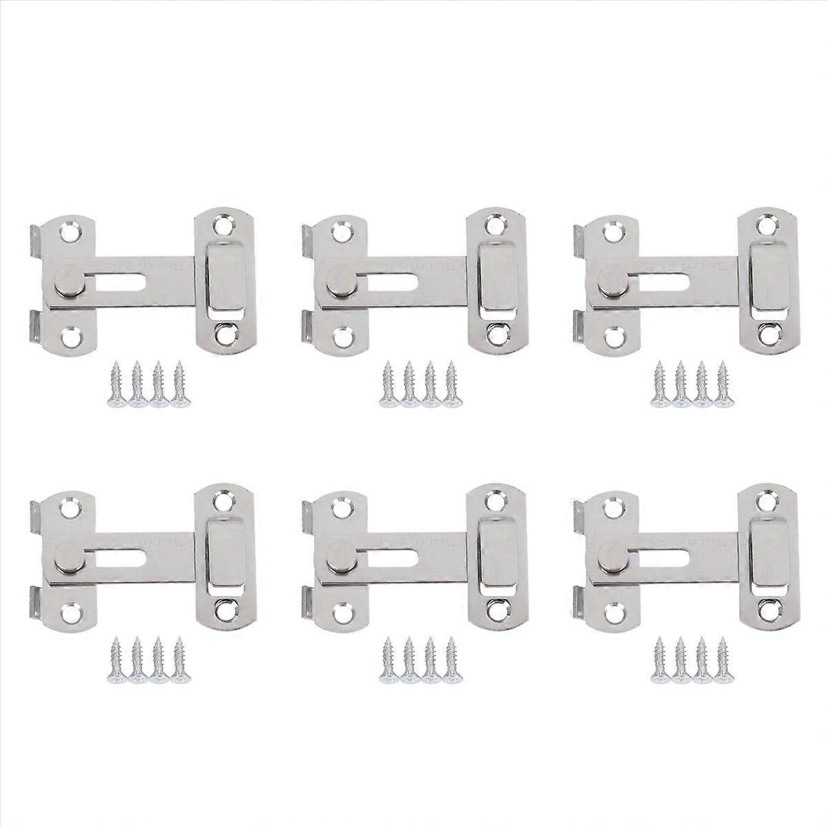 Hasp Latch METAL Hasp Latch Lock Sliding Door Lock for Window Cabinet