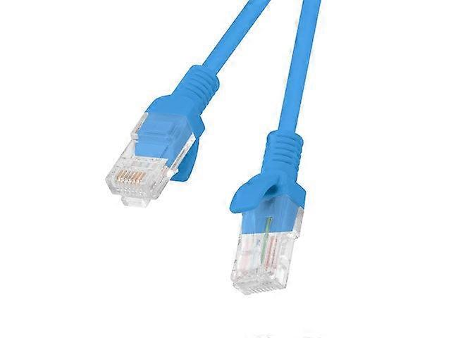Cable de red Lanberg Pcu5-20cc-0100-b azul 1 M Cat5e U/utp (utp)